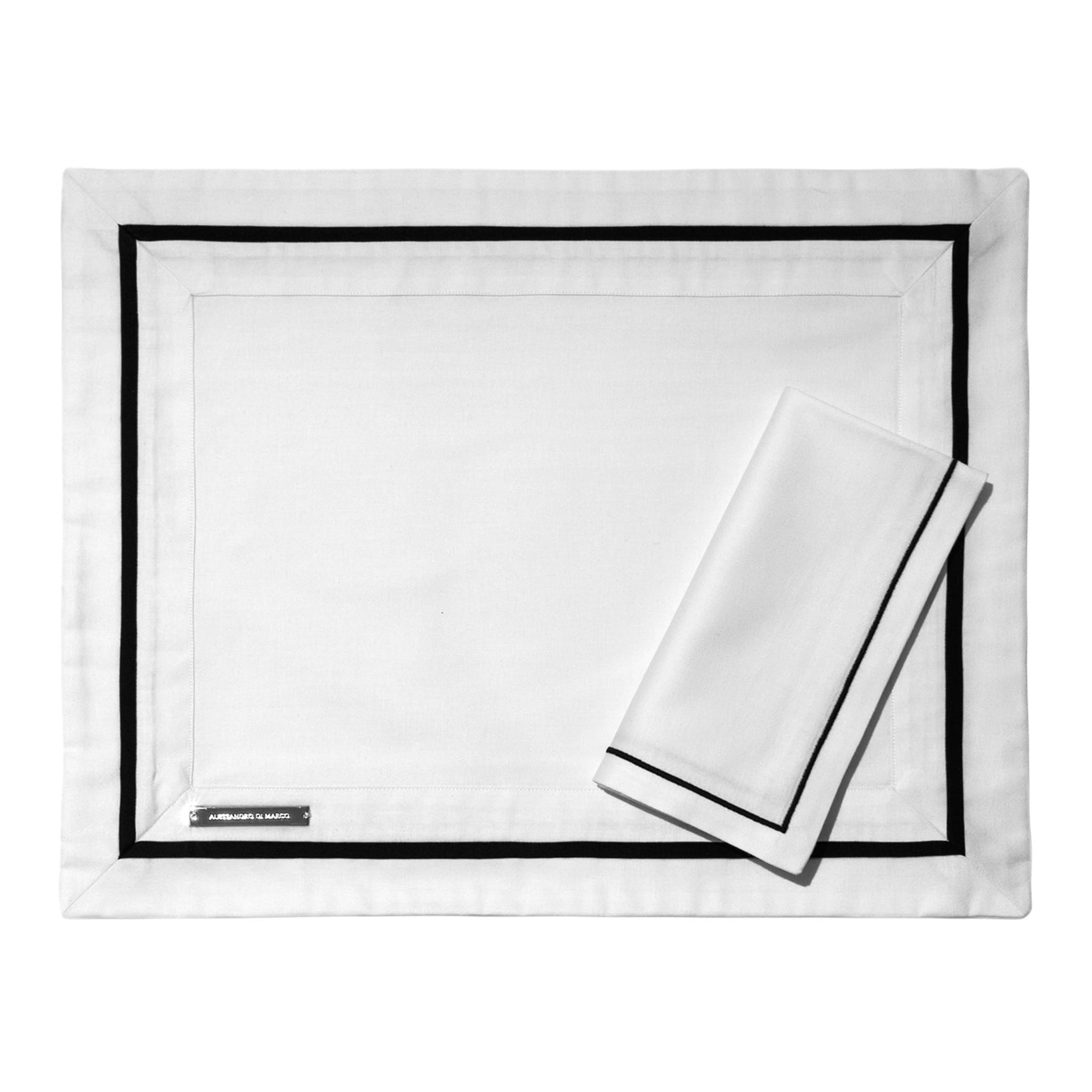 Placemats and Napkins - White - Alternative view 1