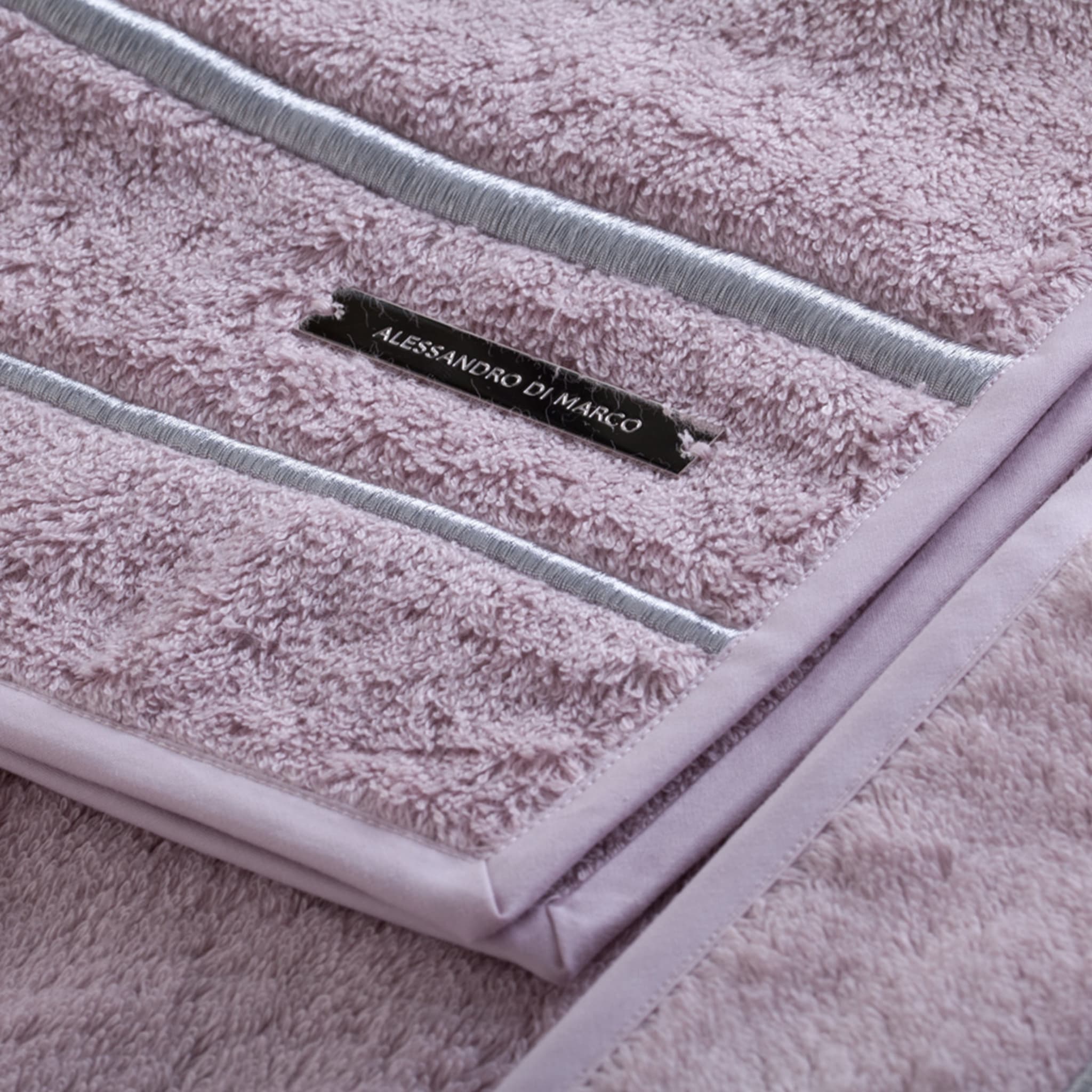Large Bath Towel Set - Powder Pink - Alternative view 1