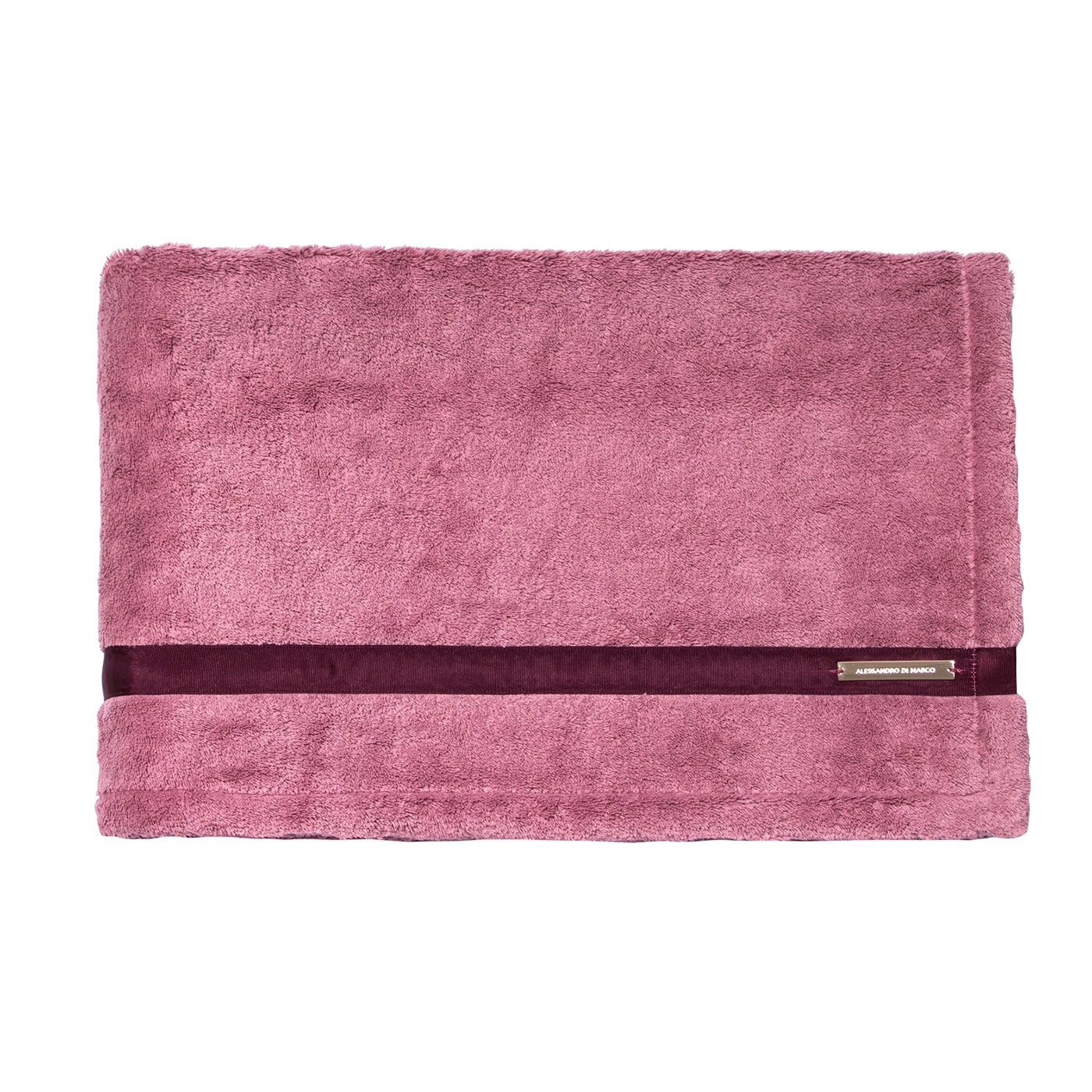 Large Bath Towel Set - Powder Pink Antique Rose - Alessandro Di Marco