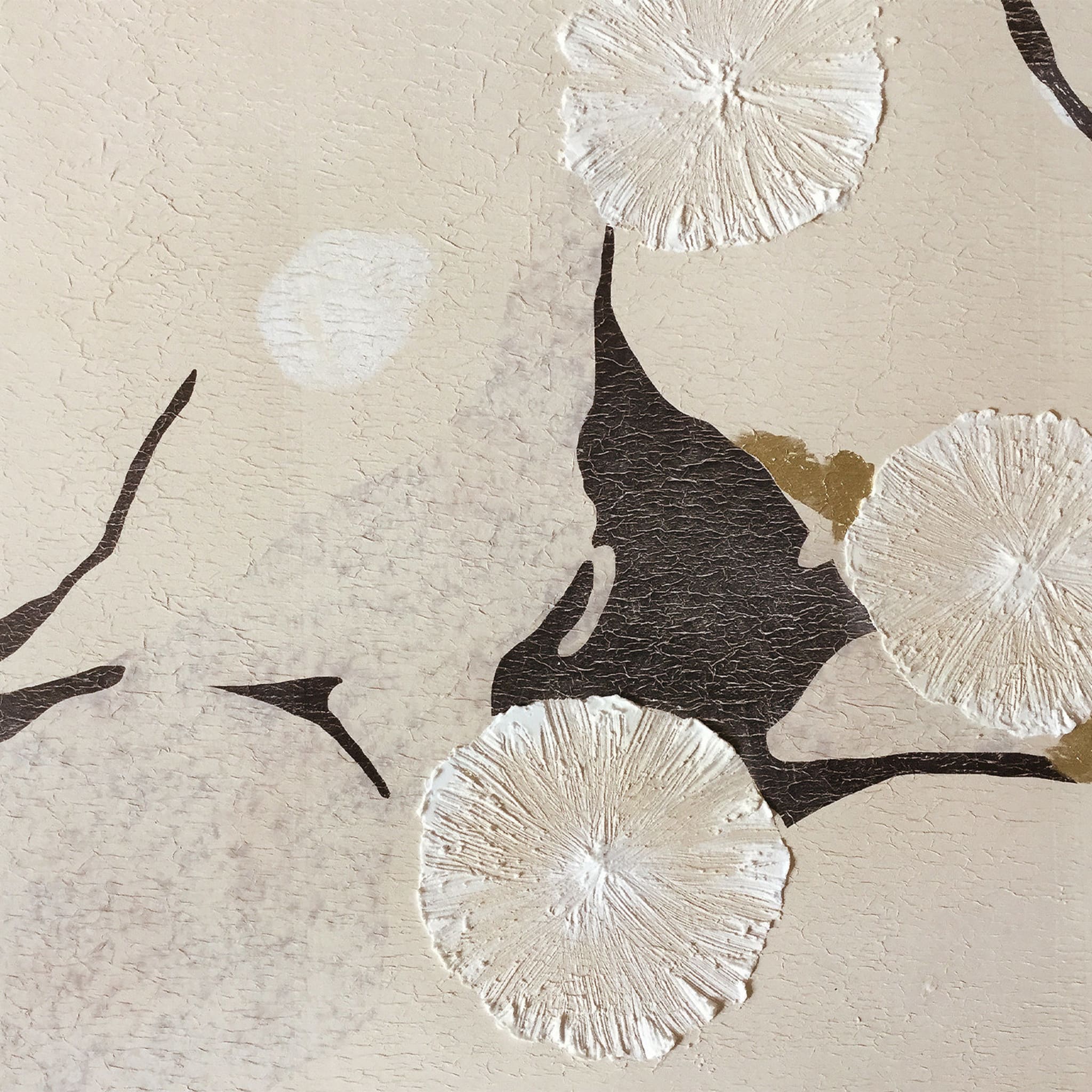 Tender Flora Hand Painted Wallpaper by Studio Mamo - Alternative view 4