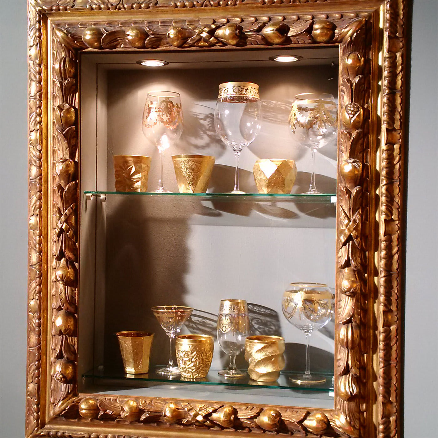 Set of Six Capriccio Glasses - Griffe Montenapoleone by Vetrerie di Empoli