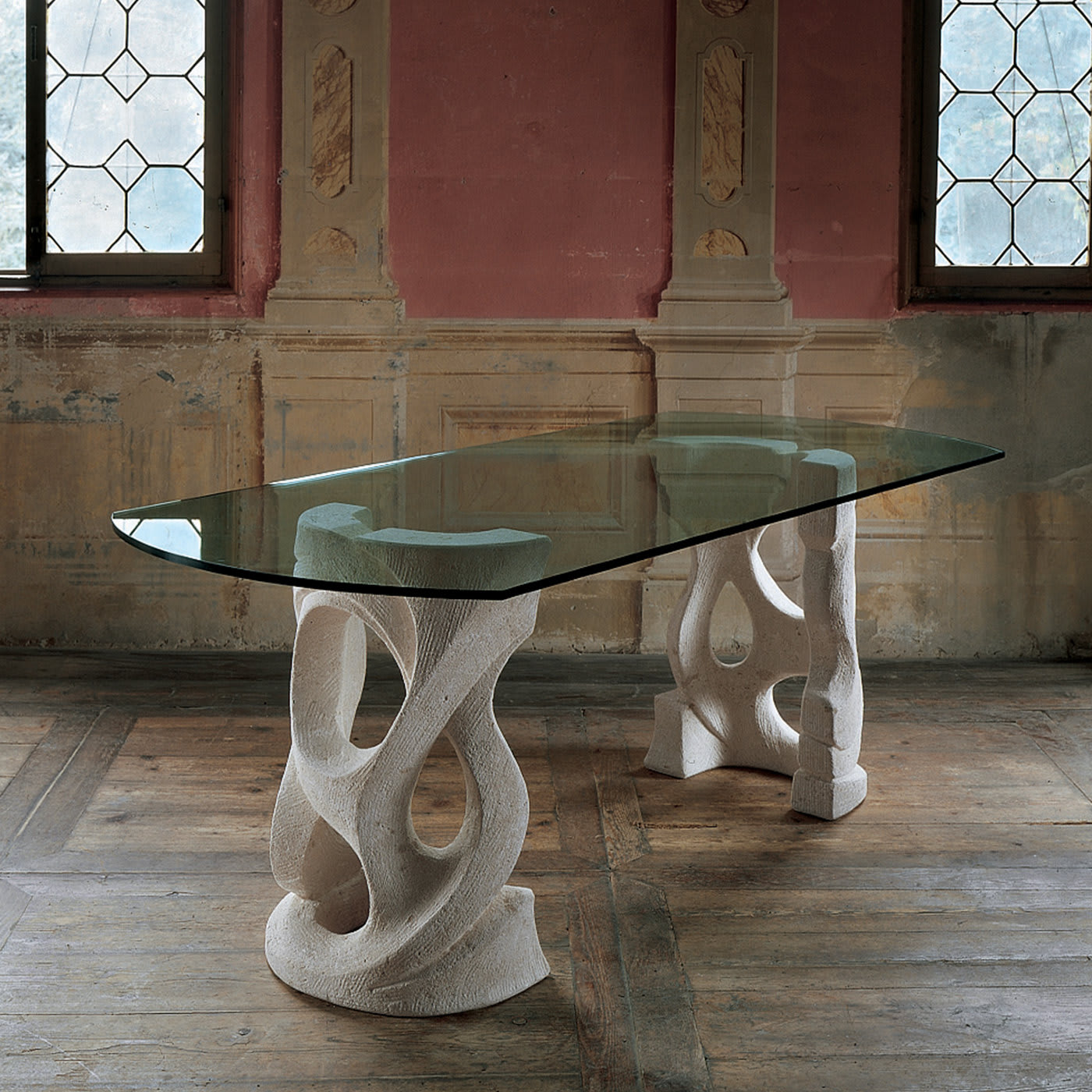 Ca’ d’oro Dining Table by Giandomenico Sandrini - Laboratorio del Marmo