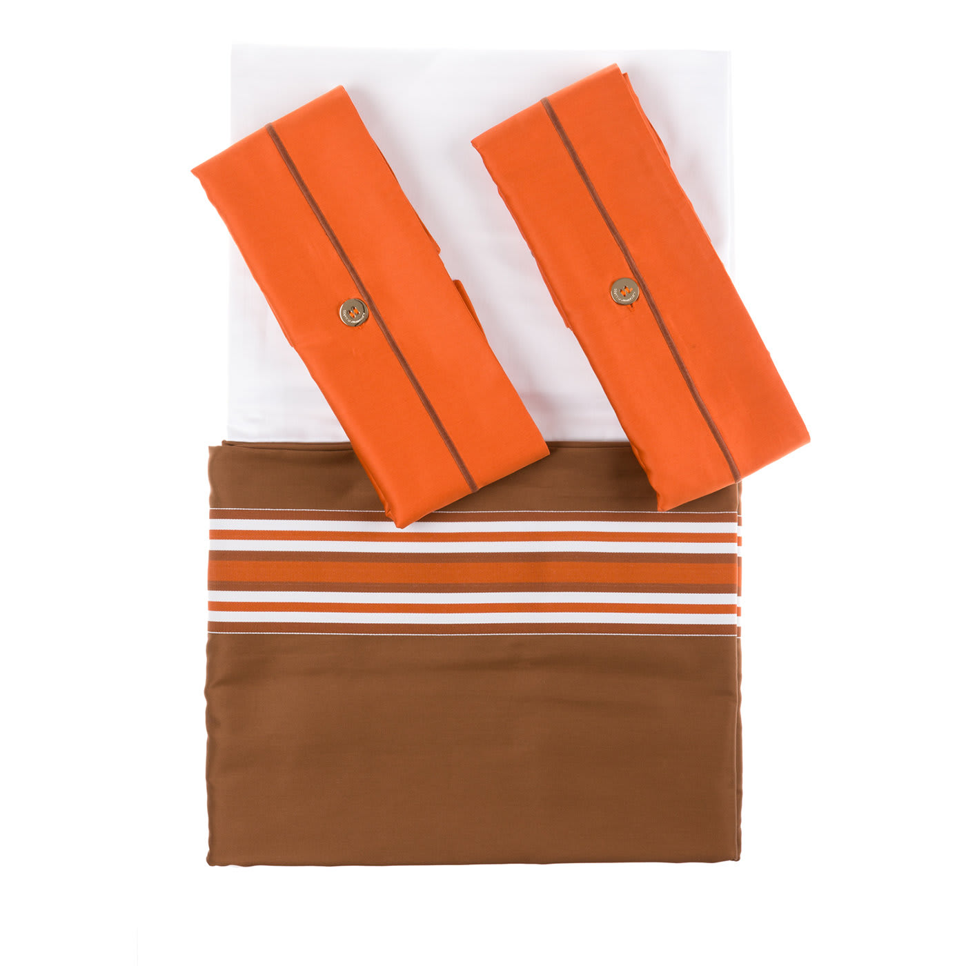 Summer Bedding Set - Brown and Orange - Alessandro Di Marco