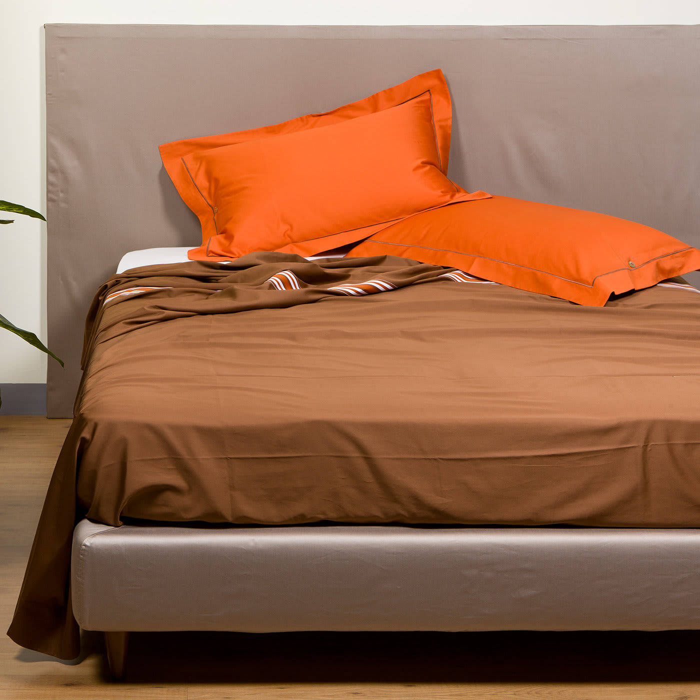 Summer Bedding Set - Brown and Orange - Alessandro Di Marco