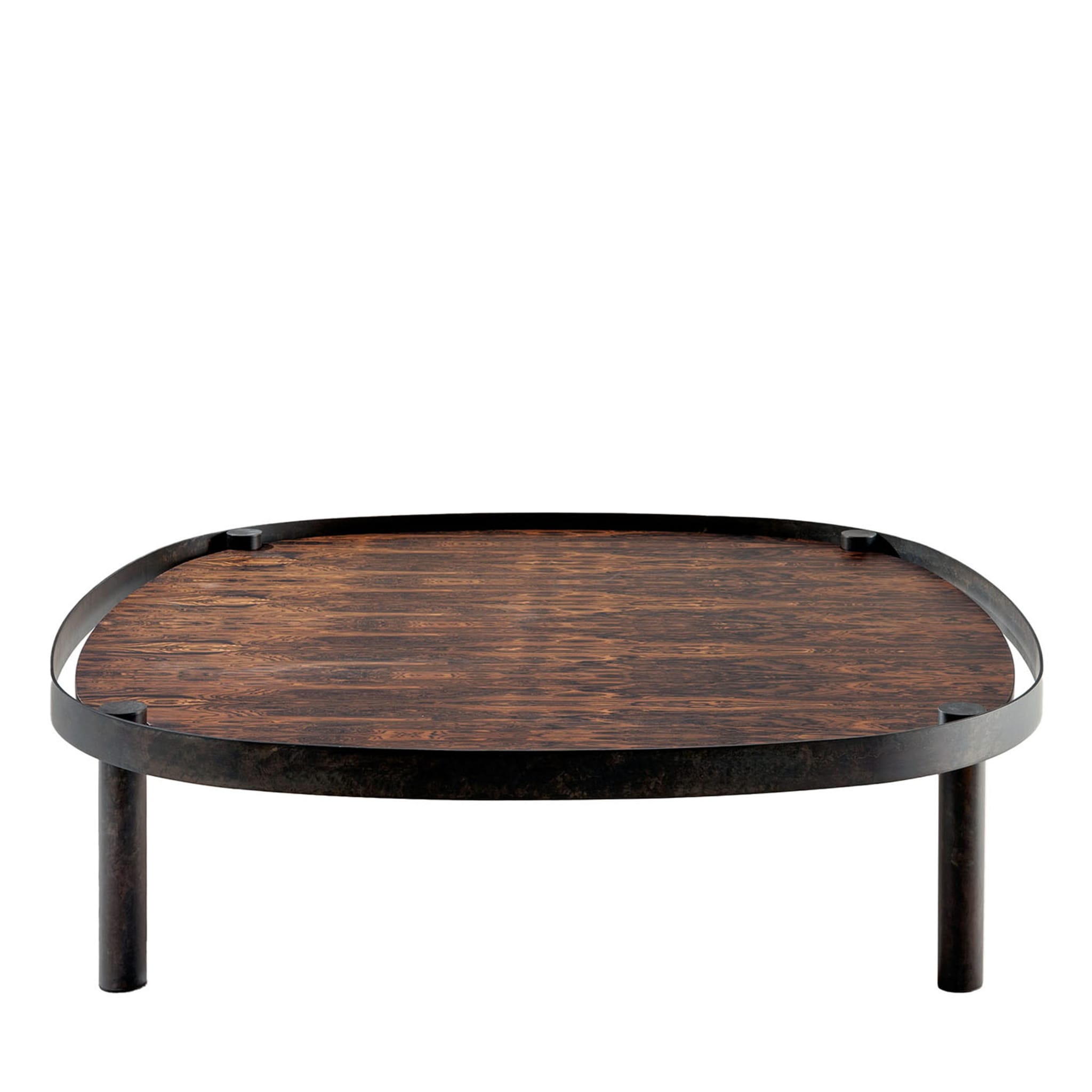 Tray Low Wood Coffee Table - Main view