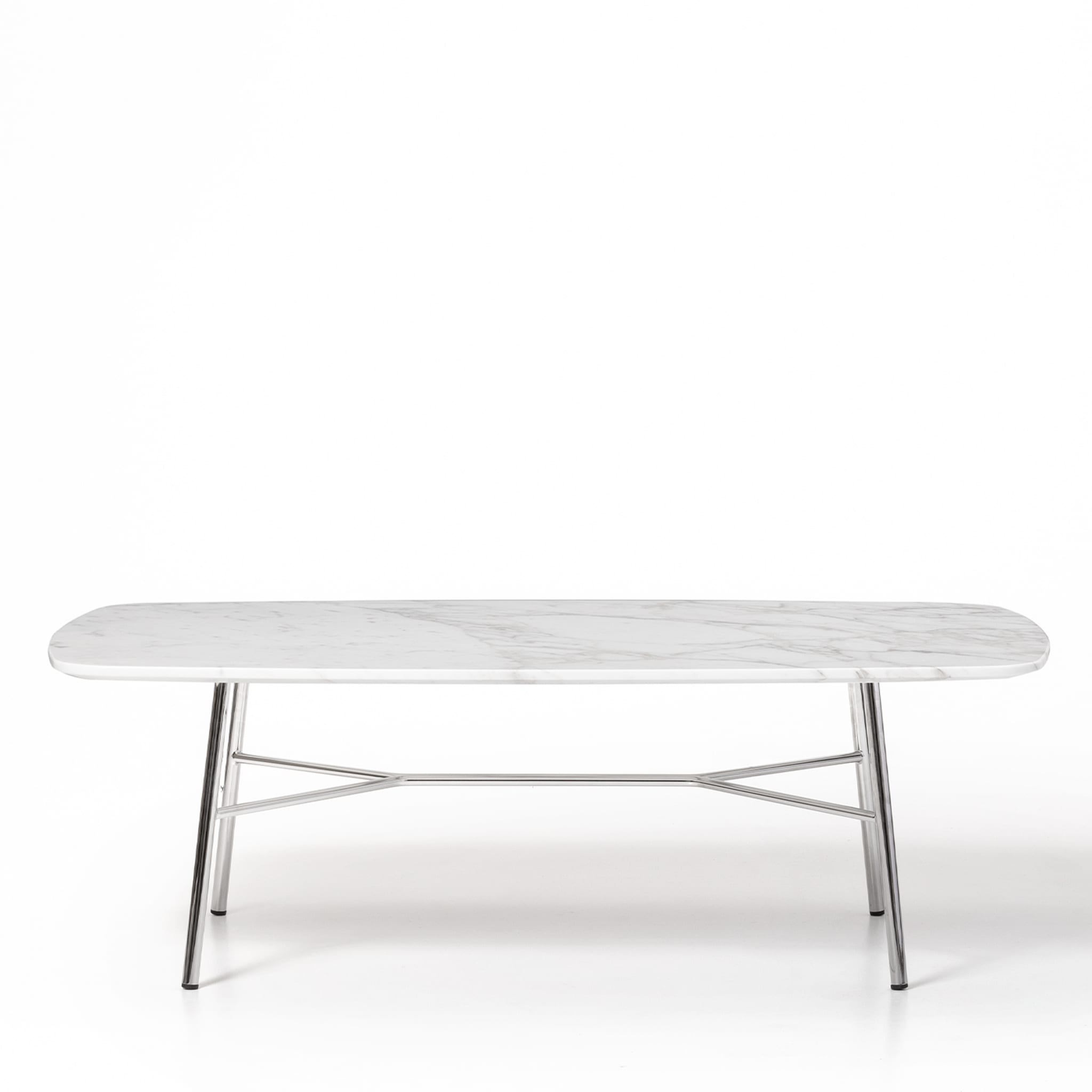 0128/S Tavolino Yuki con piano di Carrara di Ep Studio - Vista alternativa 1