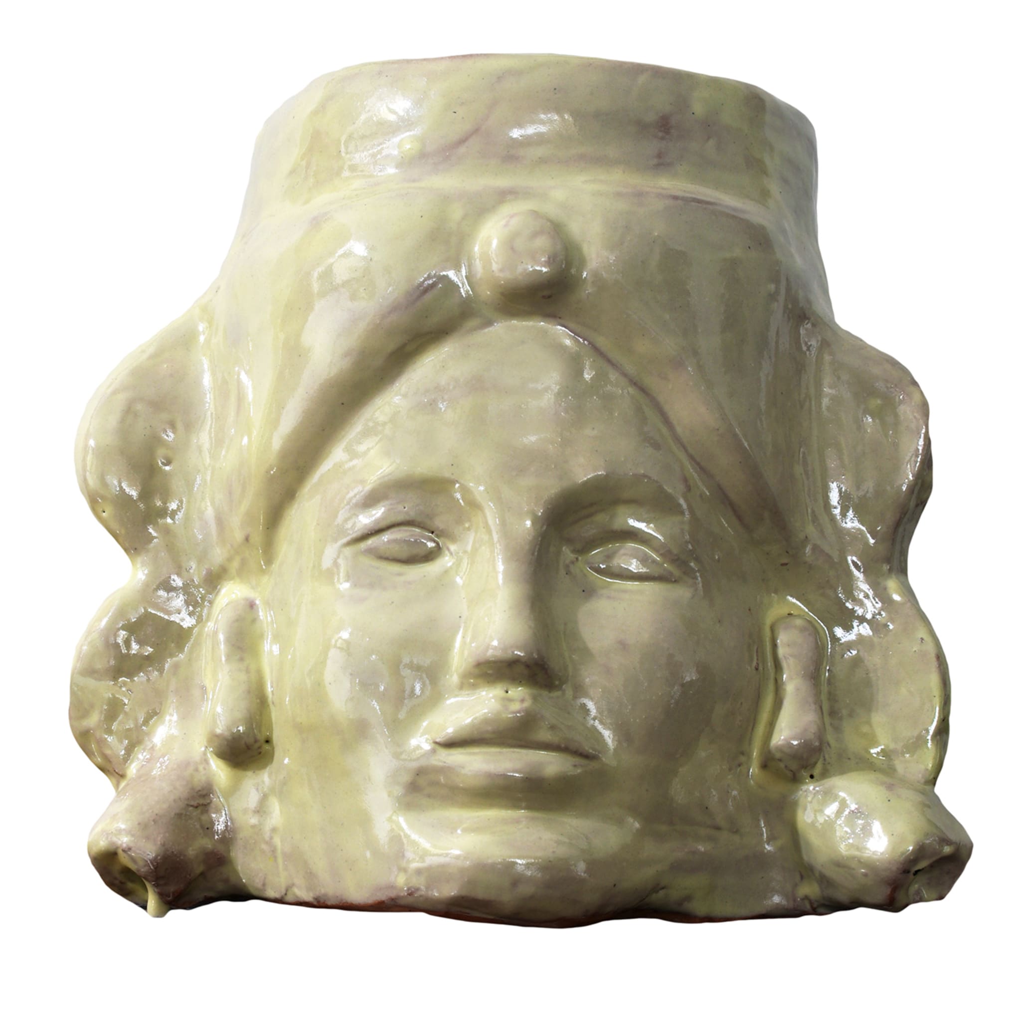 Vaso in ceramica Opuntia Bianca - Vista principale
