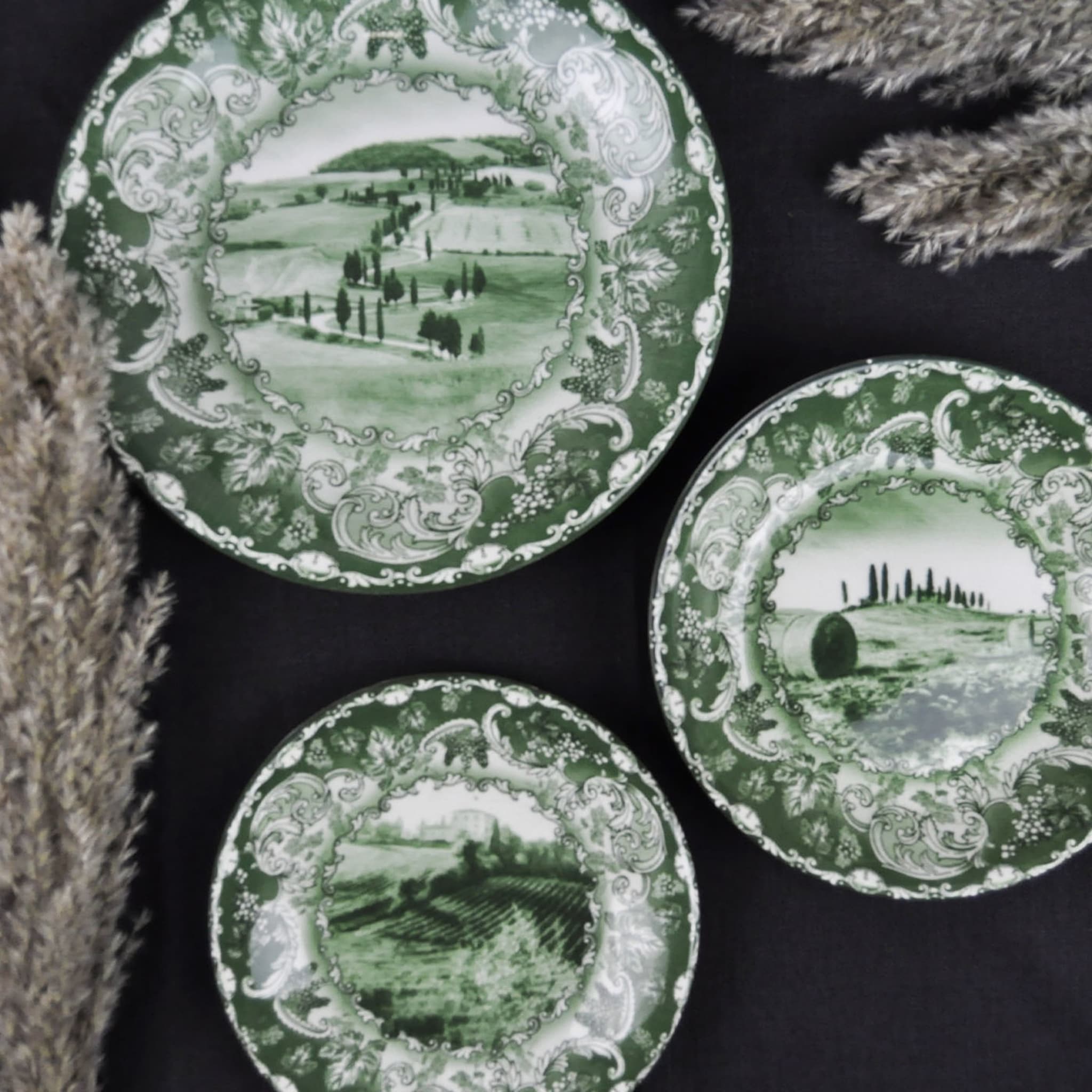 Bolgheri Verde Set of 18 Plates - Alternative view 2