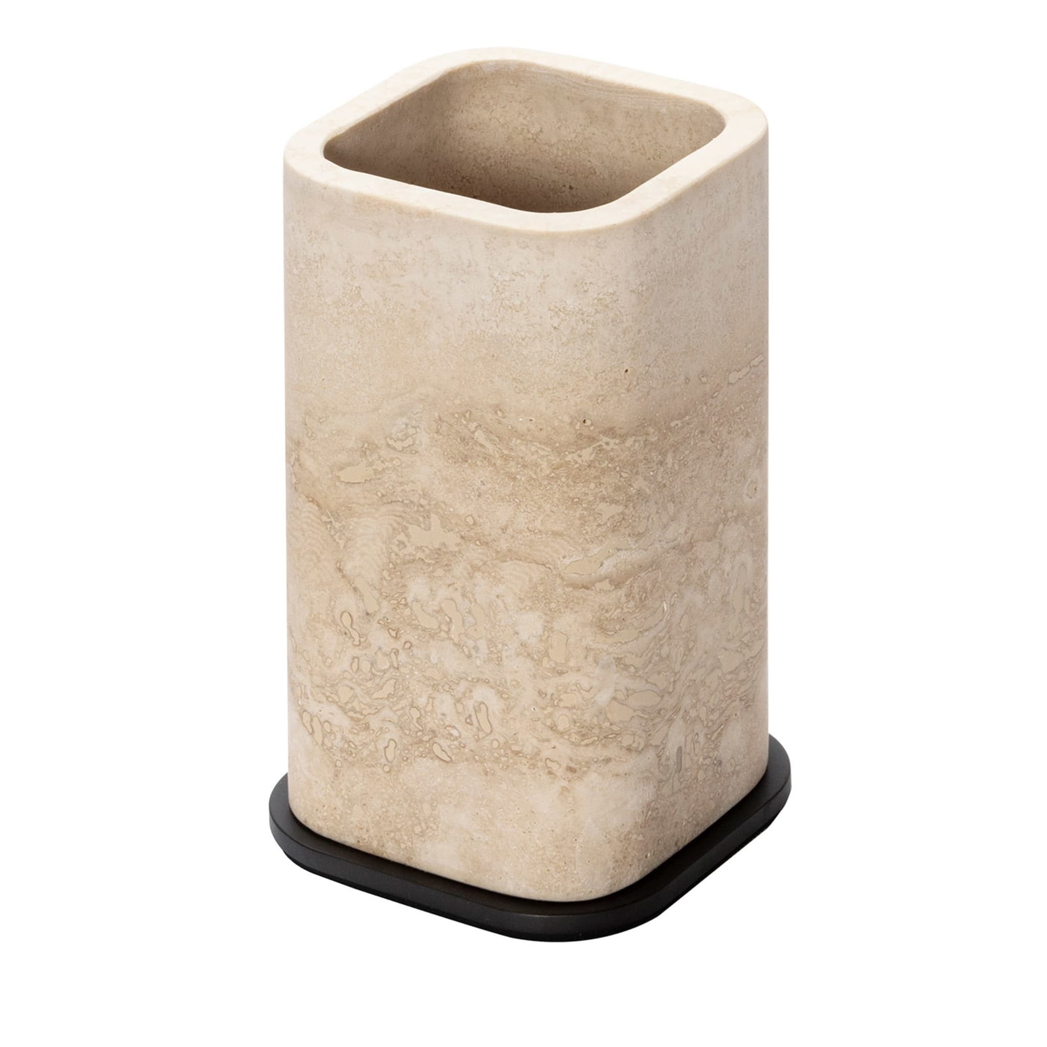 Polo Beige Marble Toothbrush Holder - Main view