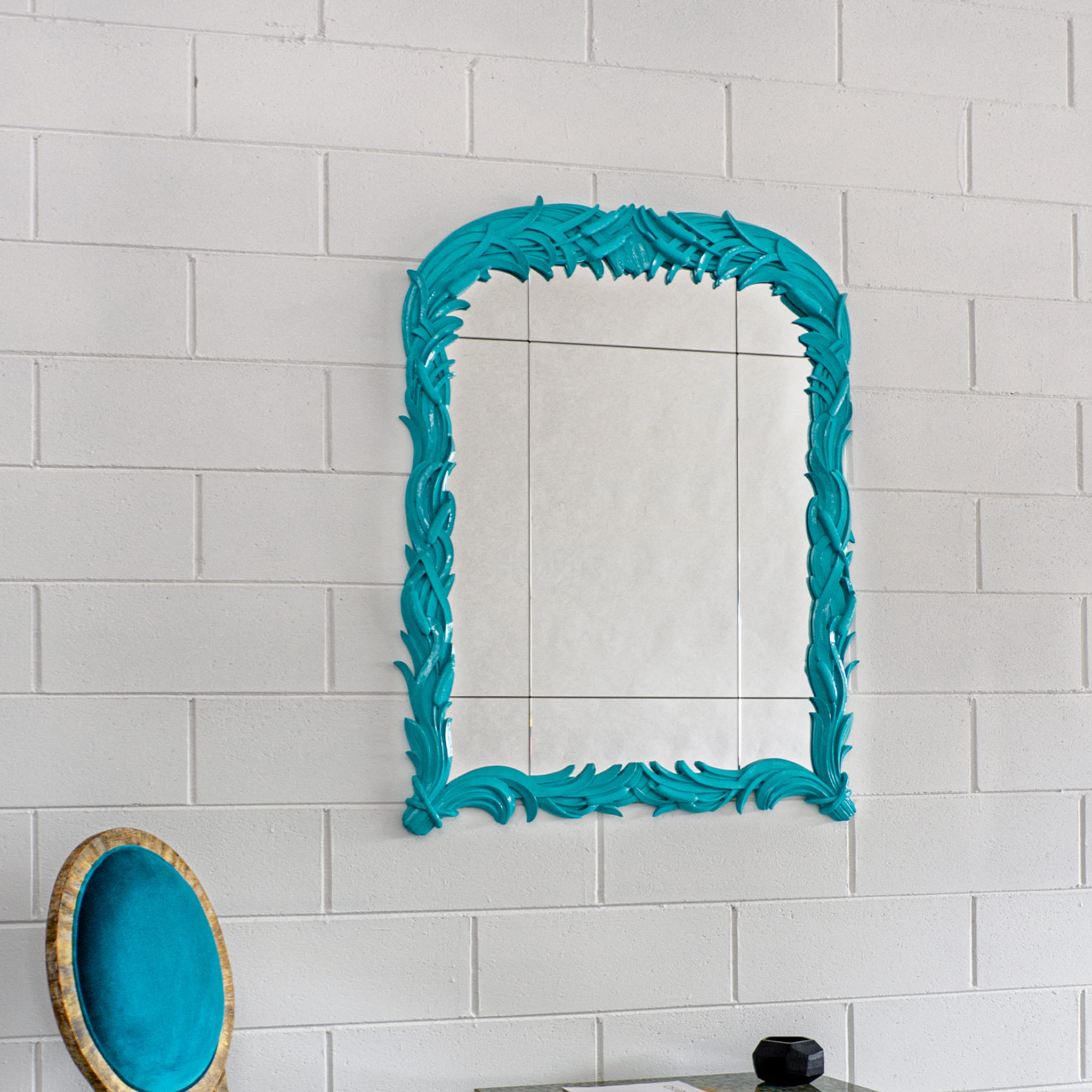 Specchio delle mie Brame Turquoise Mirror - Alternative view 3