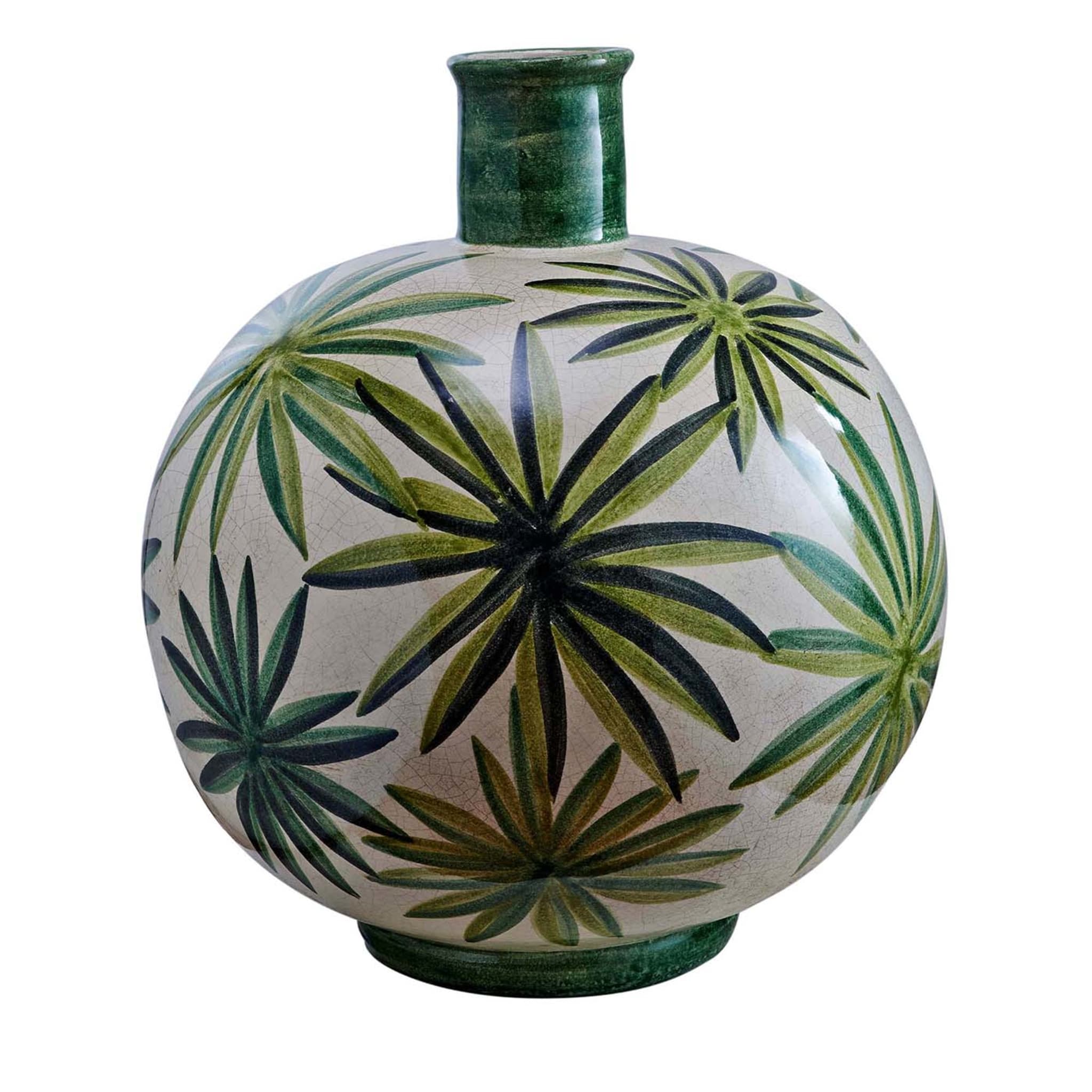 Palme Spherical Green Vase - Main view