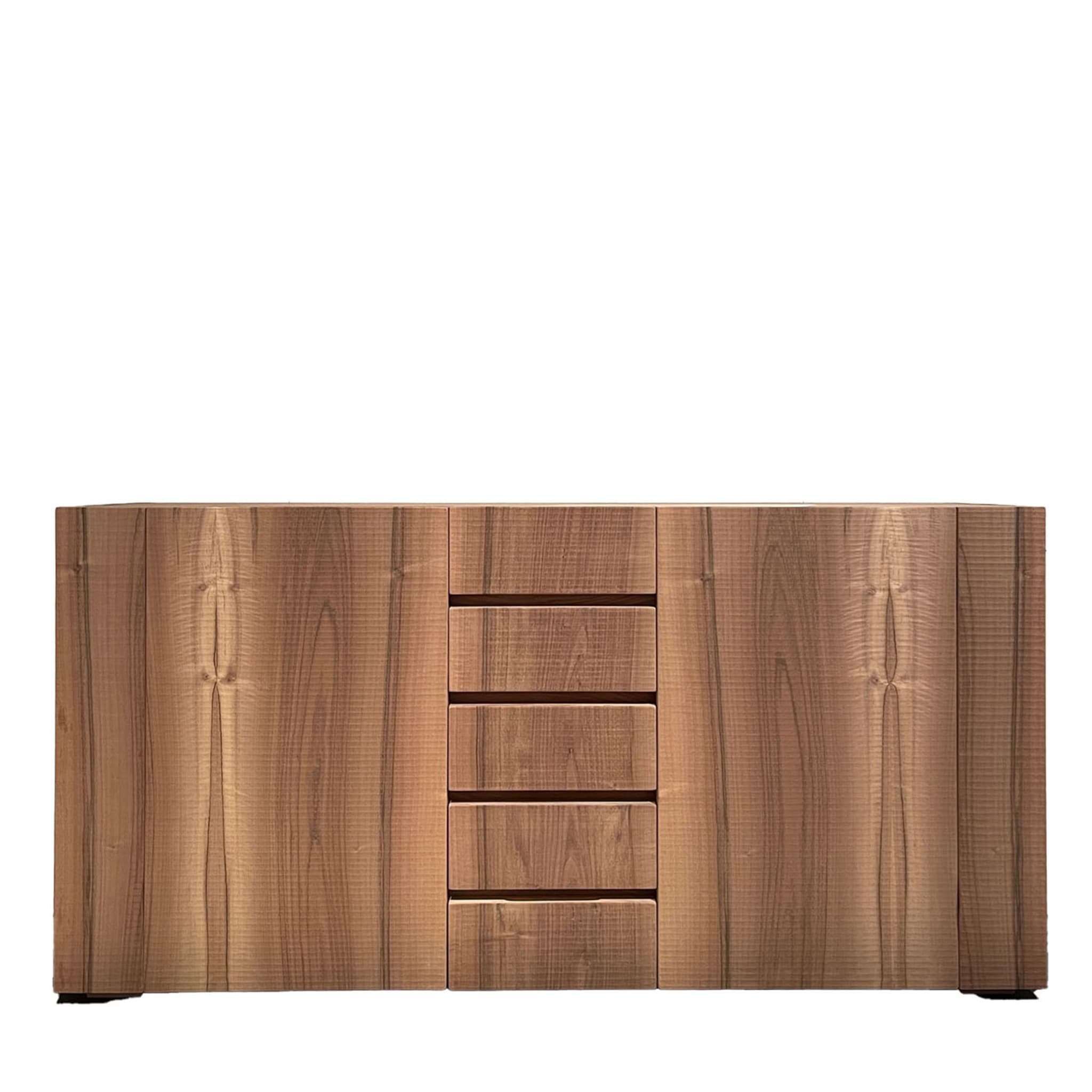 Bonaventura 2-Door Walnut Sideboard with Drawers - Main view