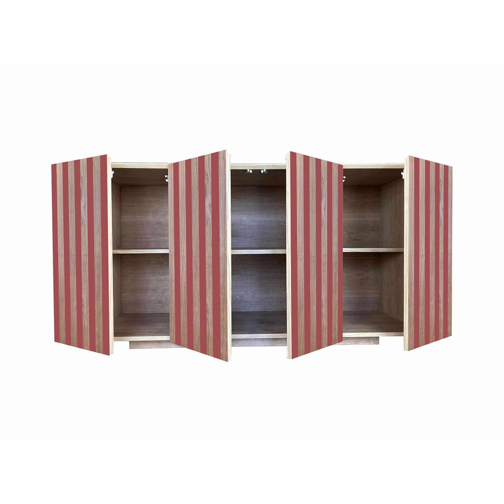 Md6 4-Door Striped Sideboard by Meccani Studio - Alternative view 4