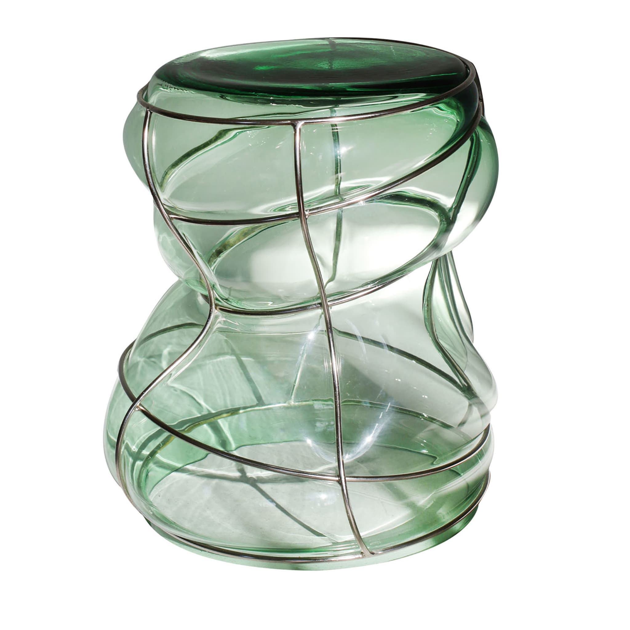 Table basse en verre de Murano Babà - Vue principale