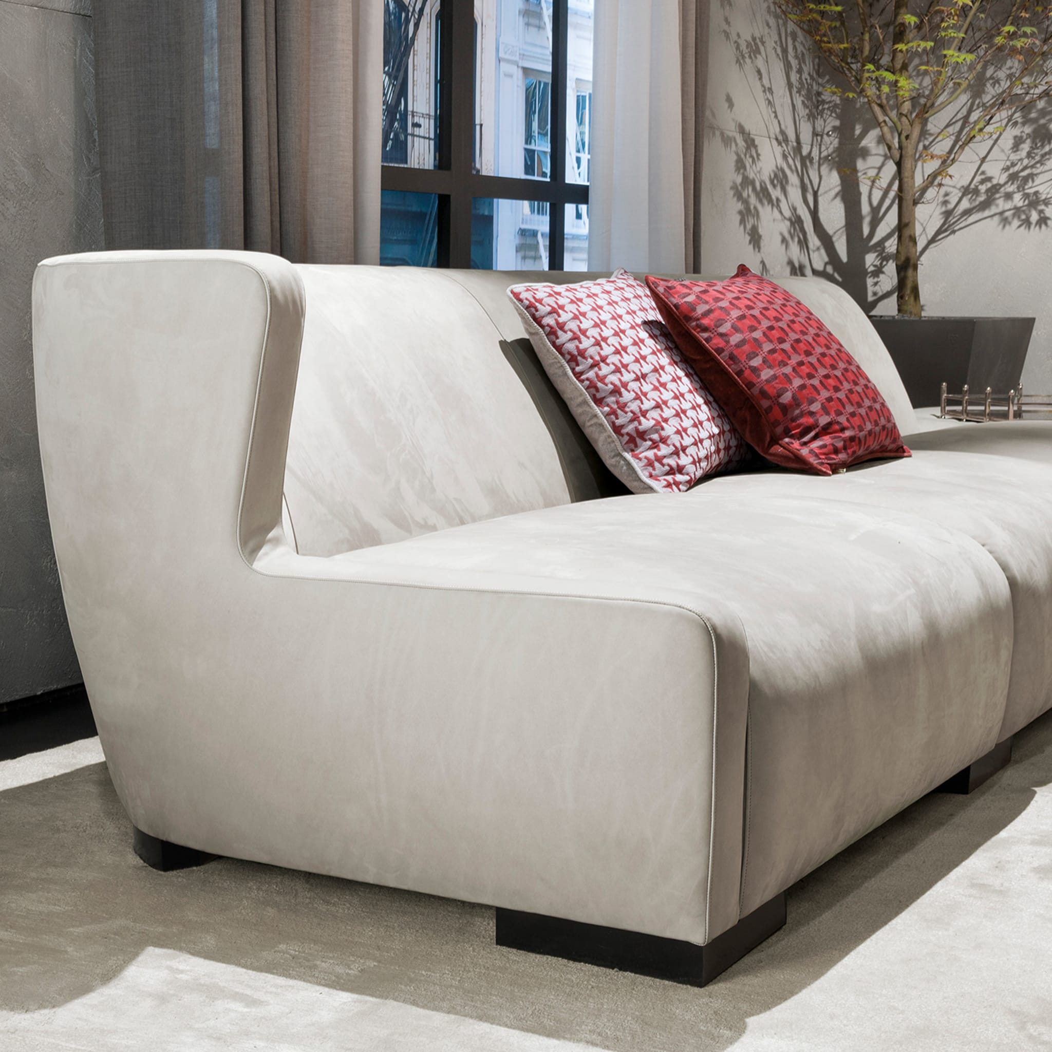 Gray Modular Sofa - Alternative view 1