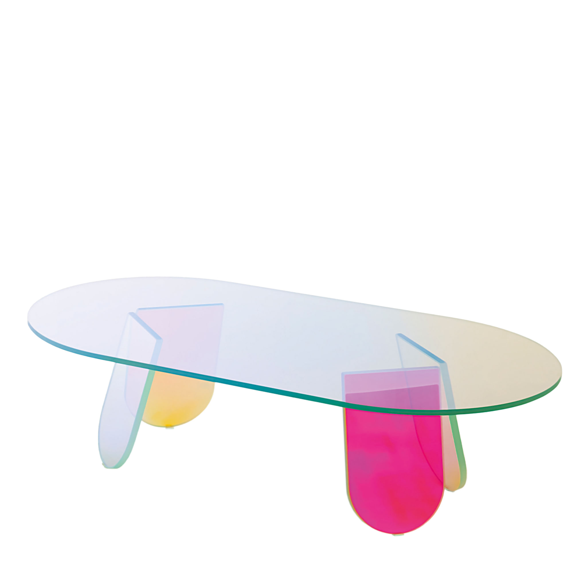 Großer niedriger Tisch Shimmer von Patricia Urquiola - Hauptansicht