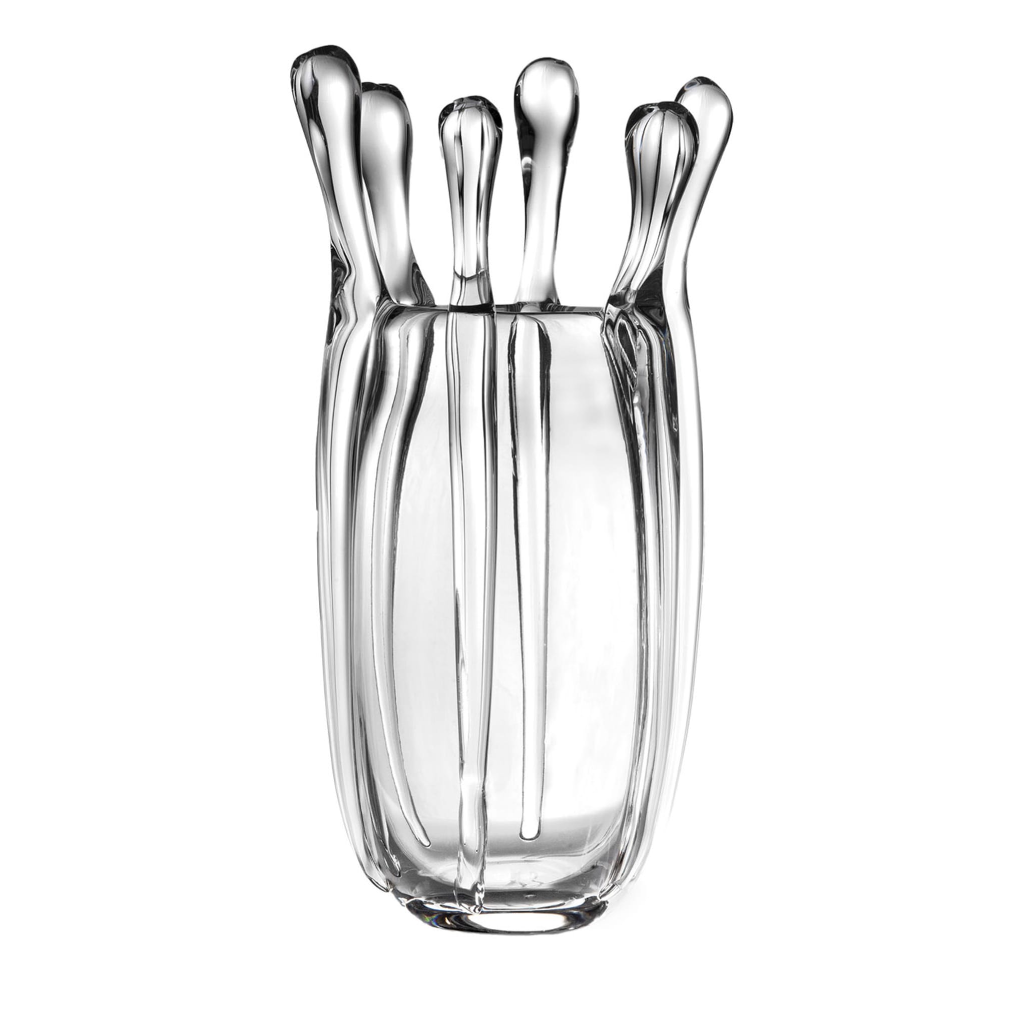 Liquid Mood Clear Vase - Main view