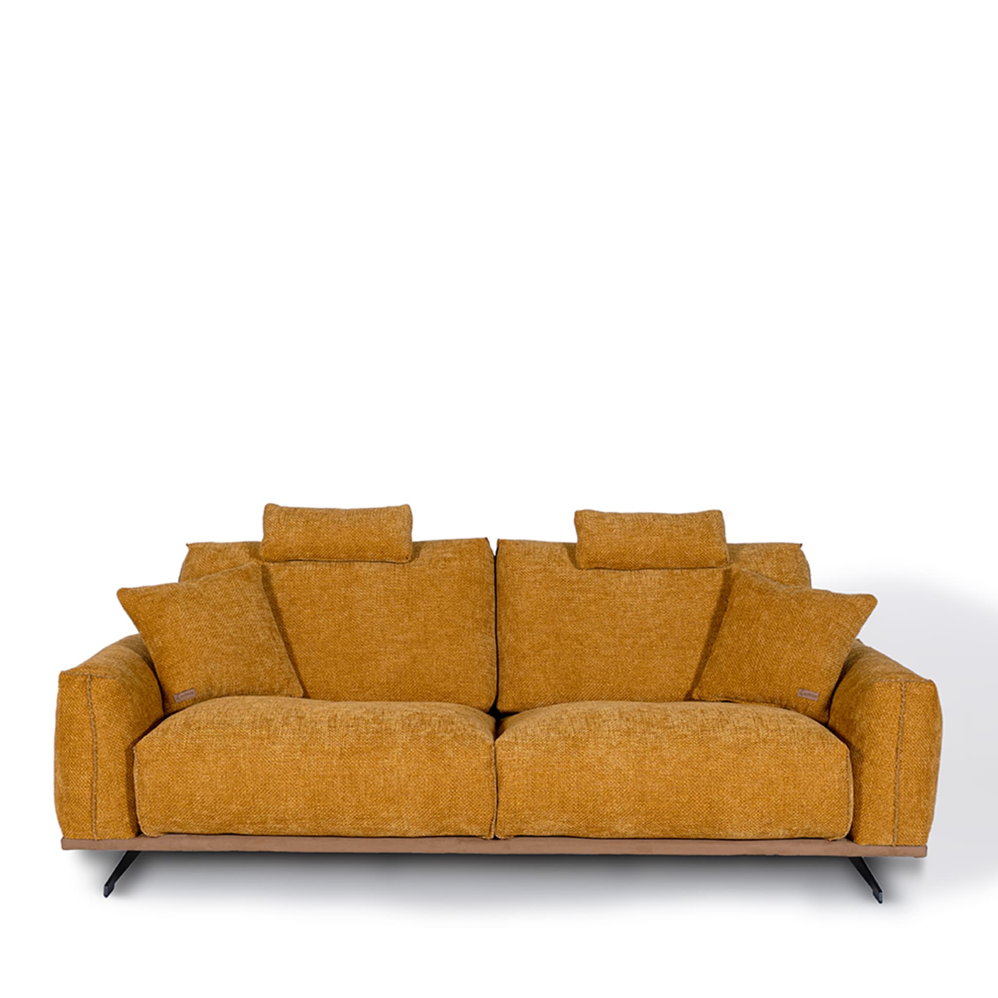 Boboli 2 Yellow Seater Sofa - Alternative view 2