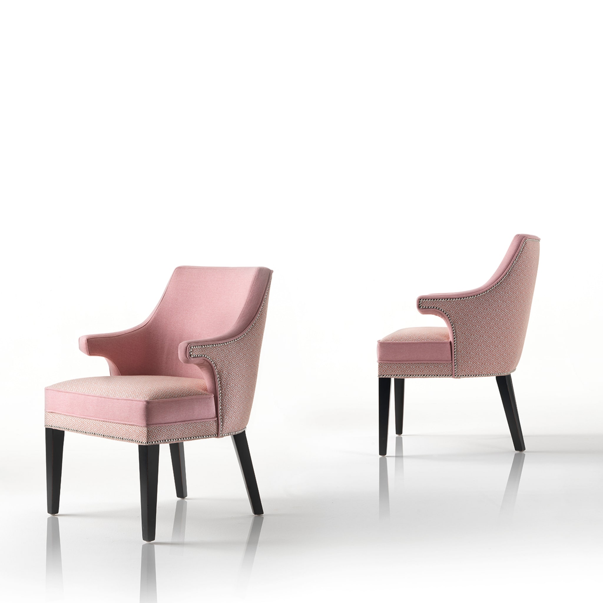 Pink Studded Armchair - Alternative view 2