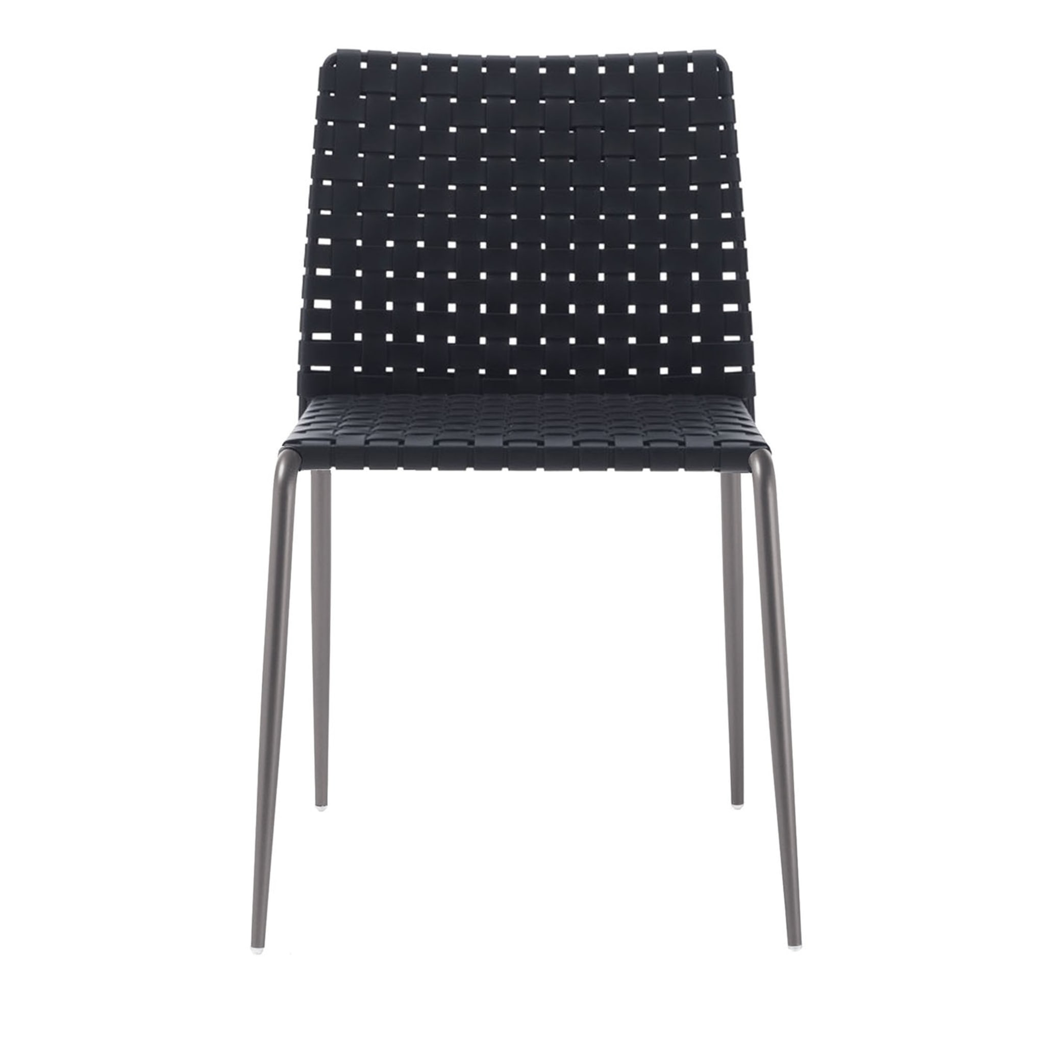Gazzella Black Woven Chair - Main view