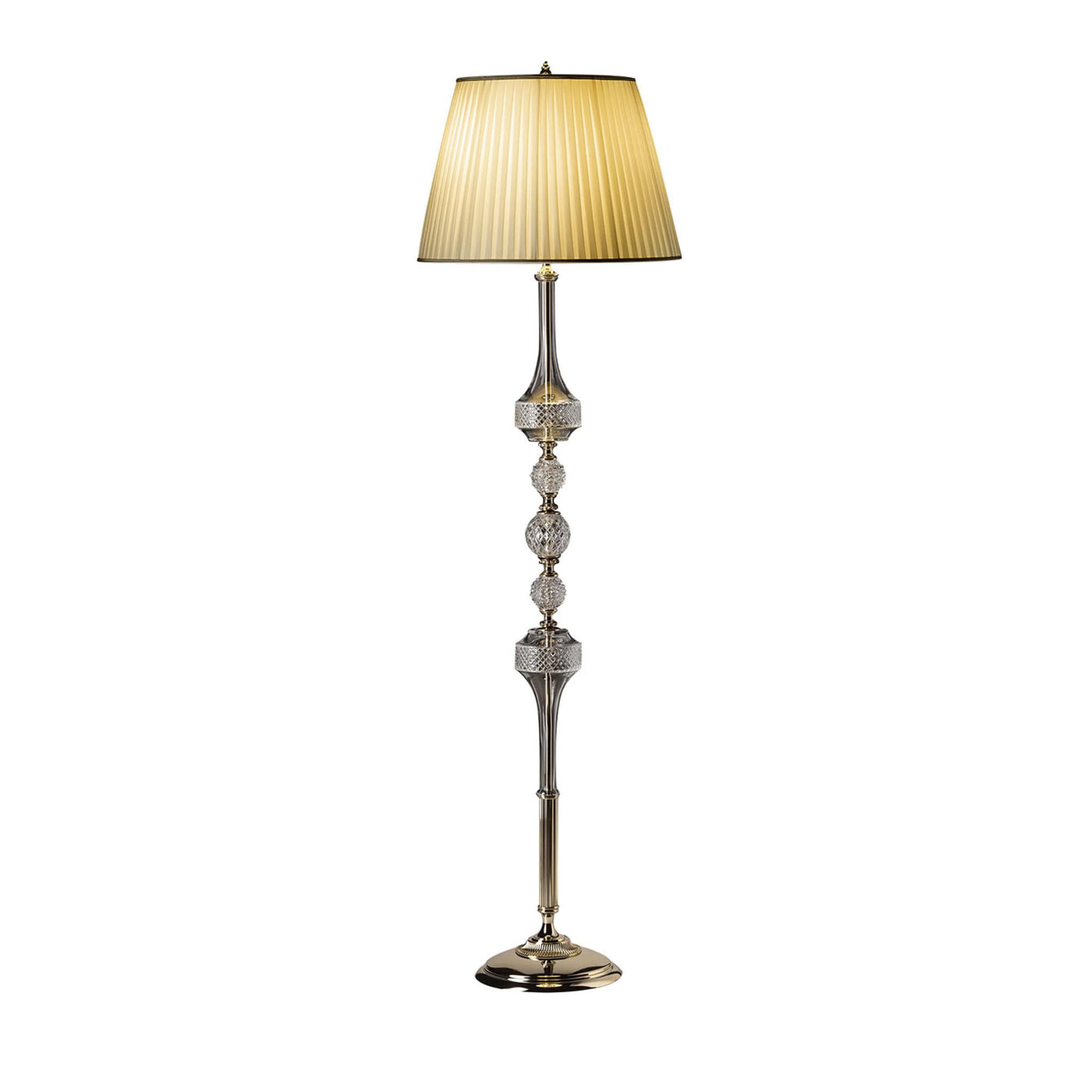 Elegant Crystal Floor Lamp - Main view