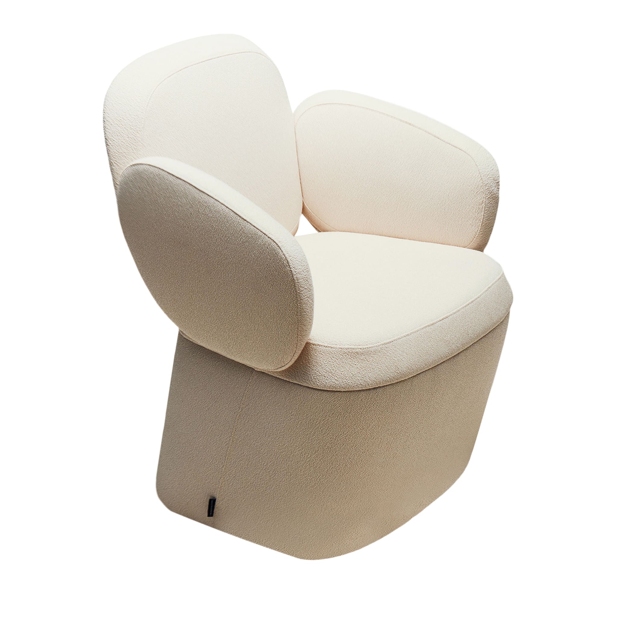 Sassi White Chair by Atelier Oï - Main view