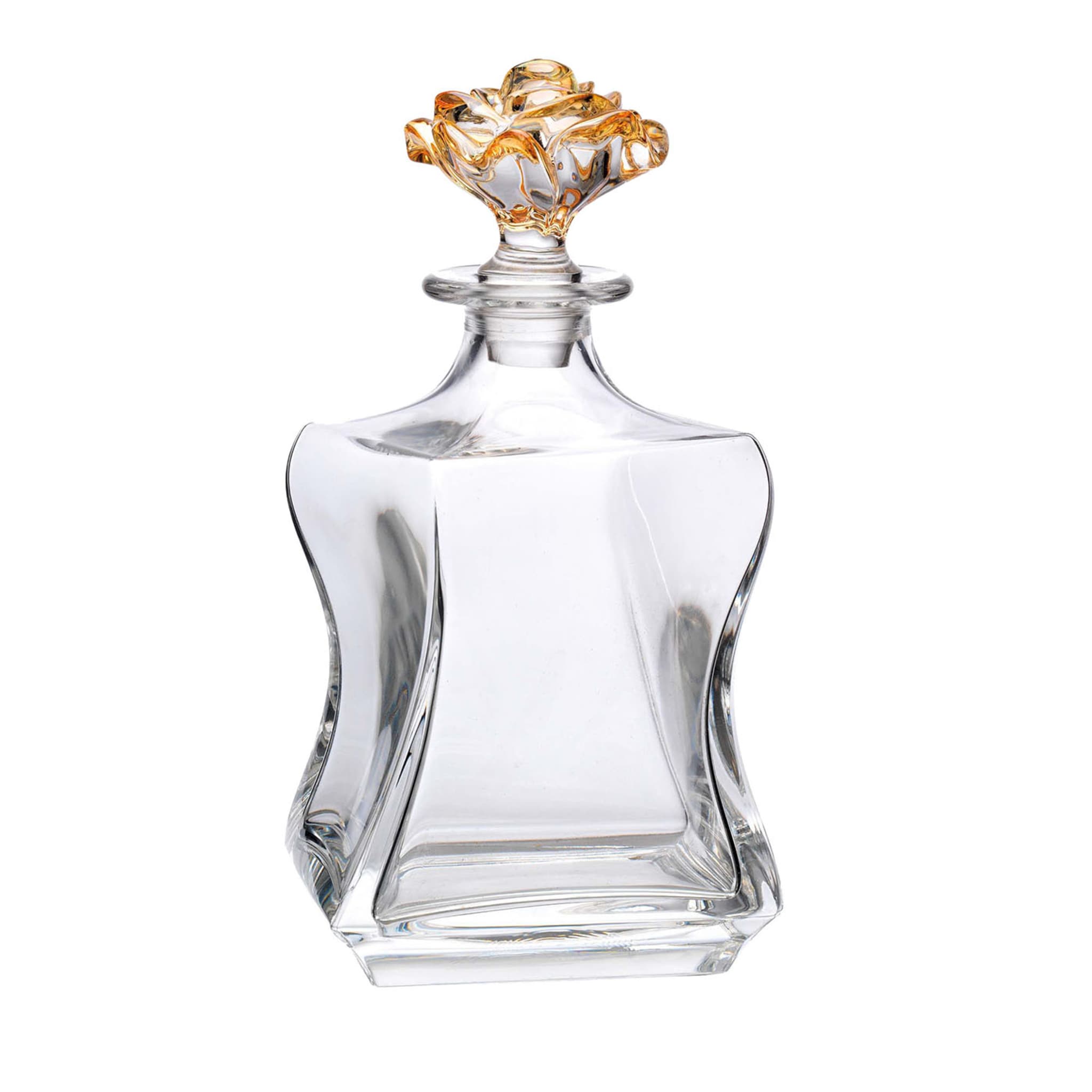 Milano Two-Tone Bottle with Flower-Shaped Lid - Main view