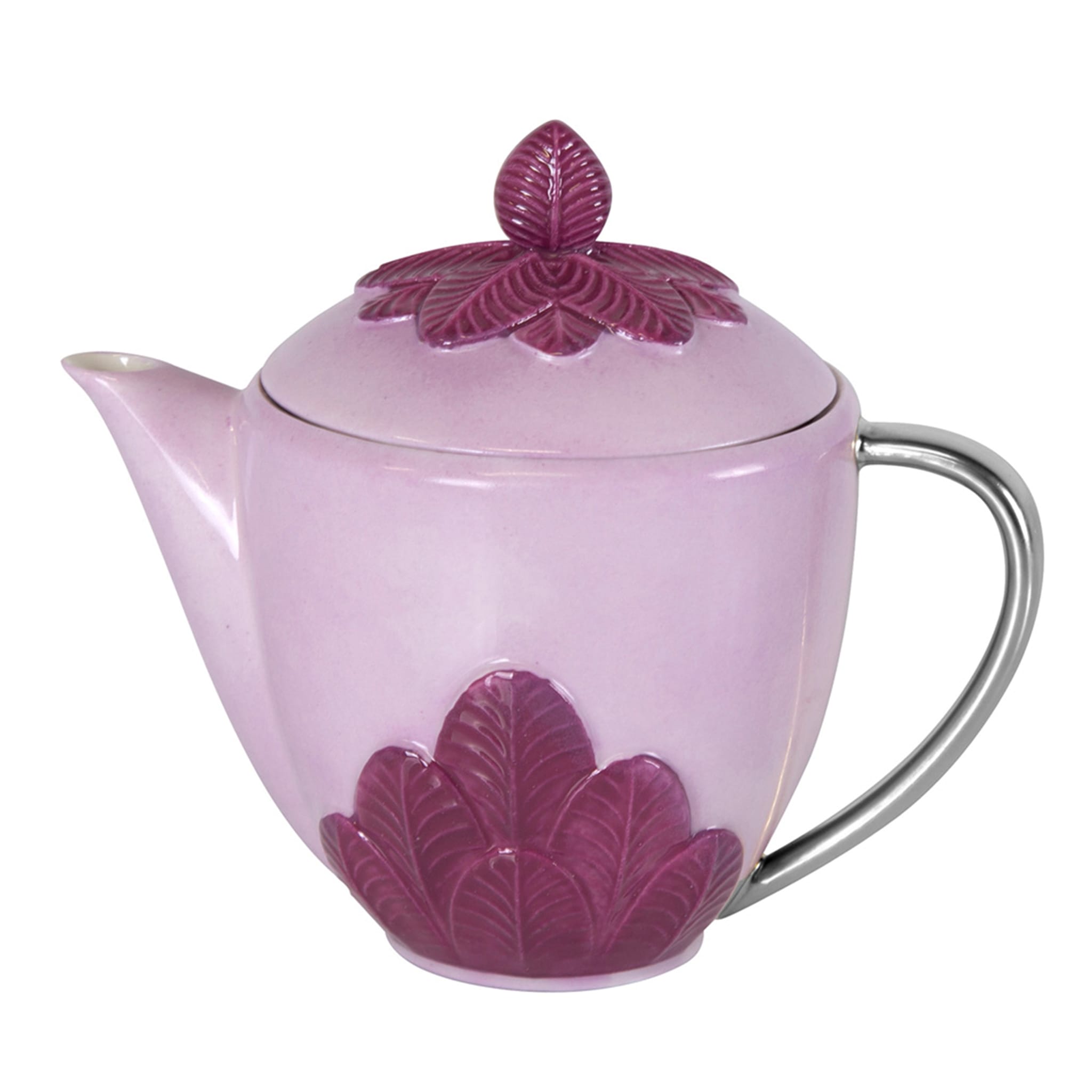 PEACOCK CREAMER - PURPLE AND SILVER - Main view