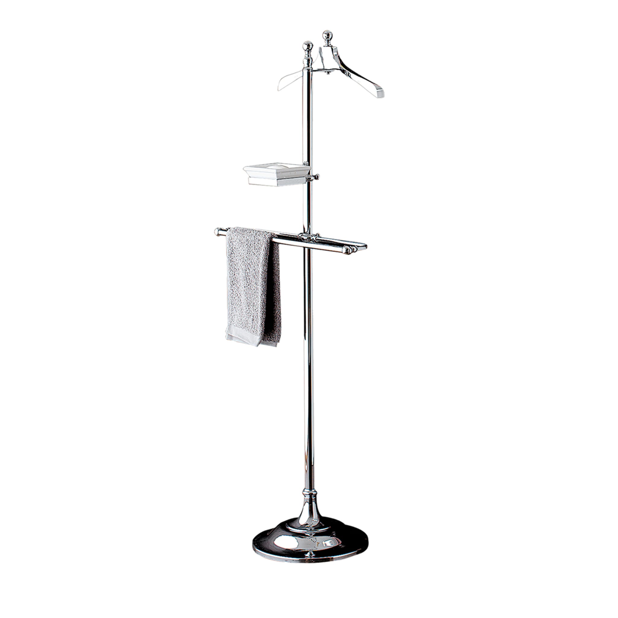 Silver Single towel-rail - Main view