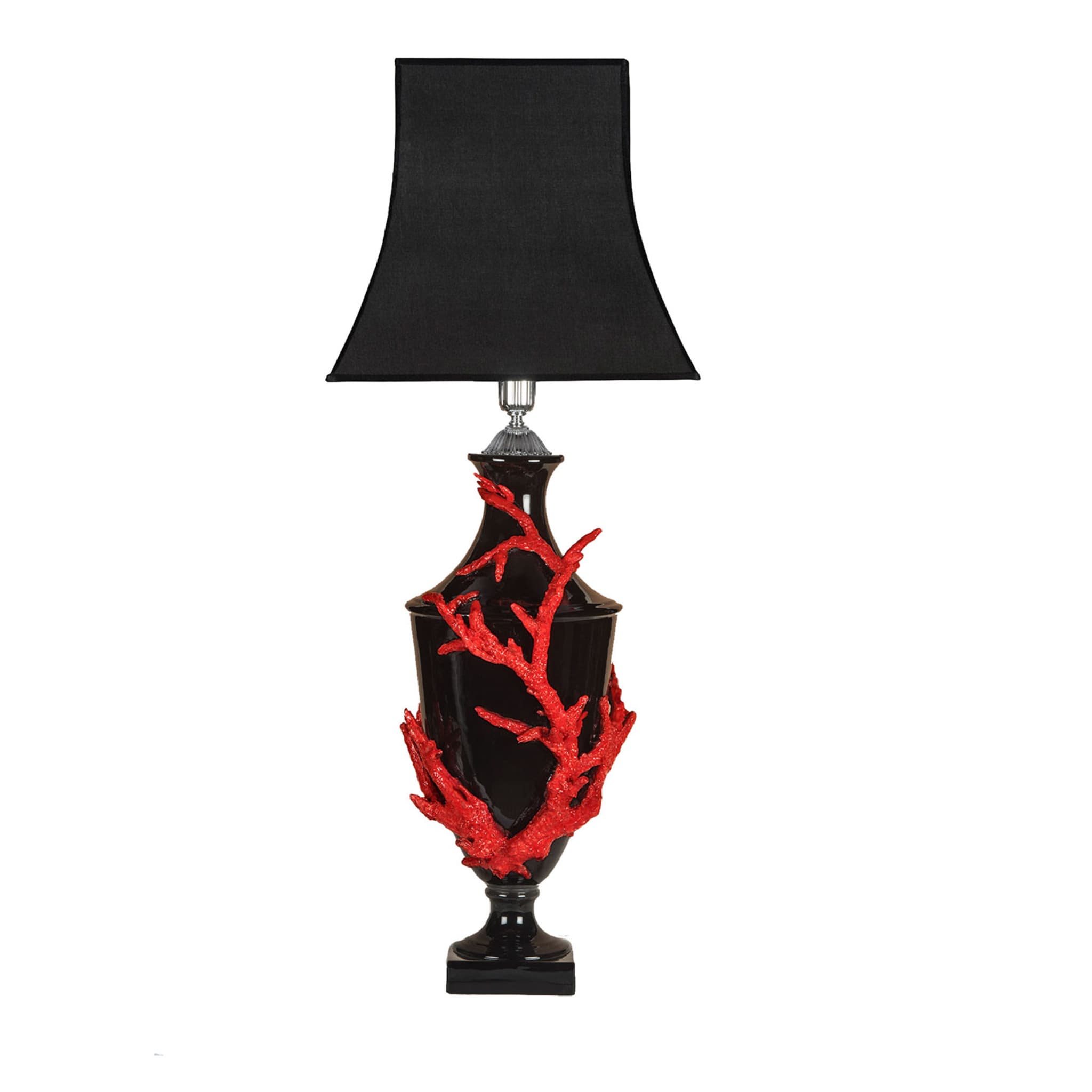 Mare Black & Red Table Lamp by Antonio Fullin - Main view