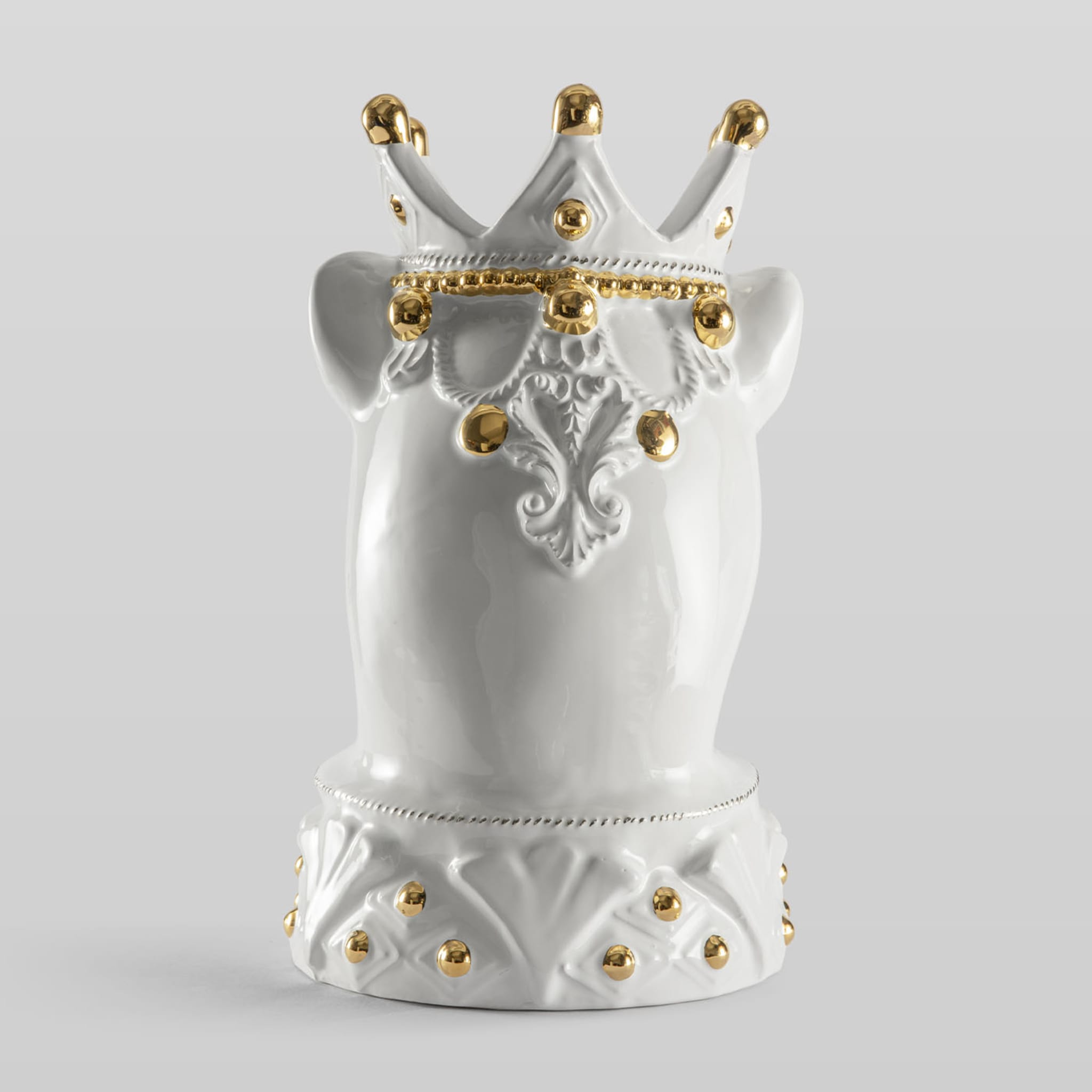Animalier Puma Bianco Keramik-Vase - Alternative Ansicht 2