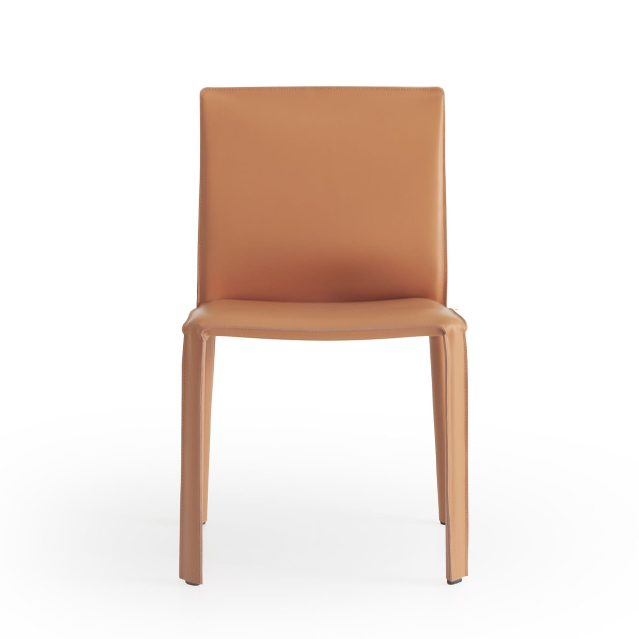 Jumpsuite Cognac-Toned Leather Chair - Alternative view 1