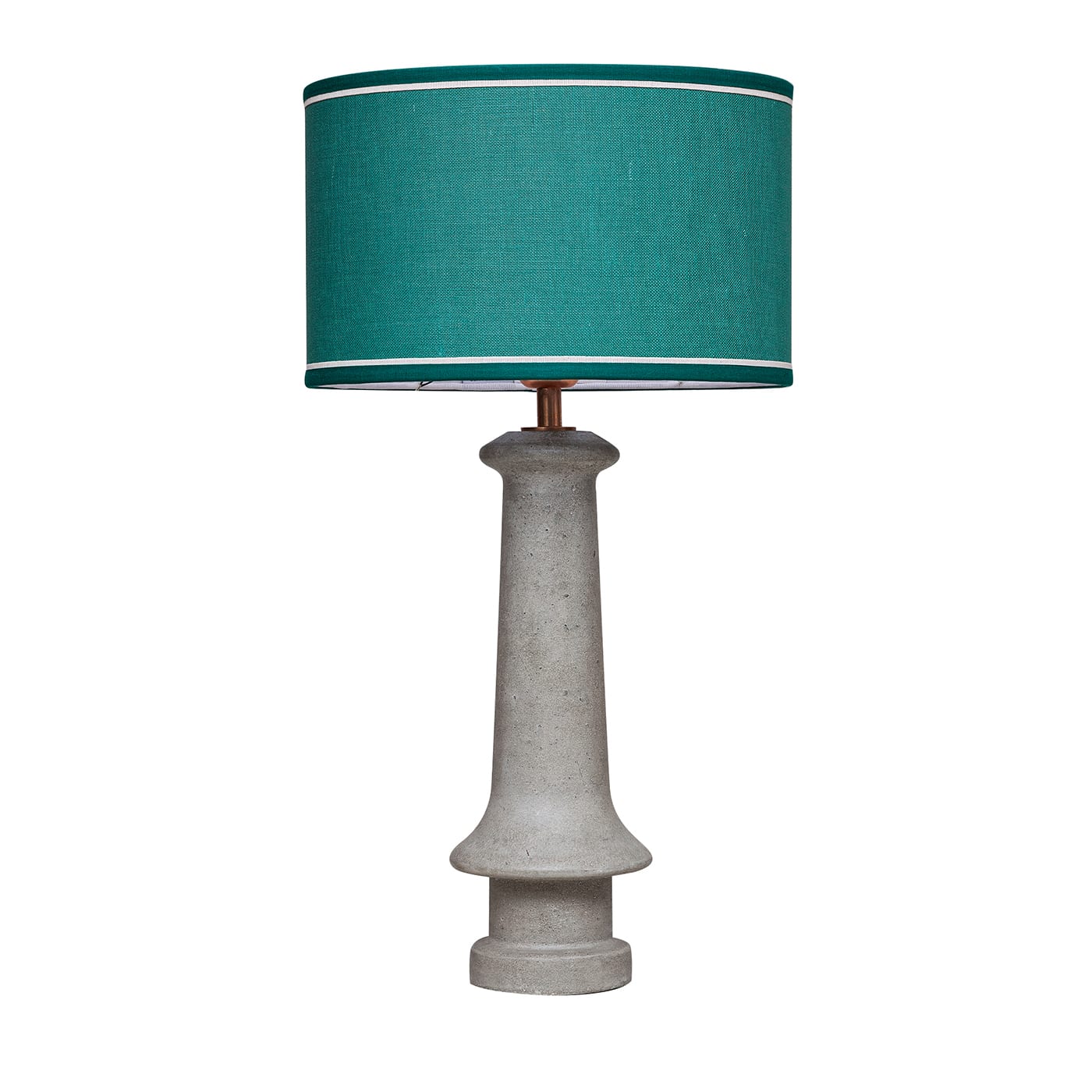 Cement Turquoise Table Lamp - Servomuto