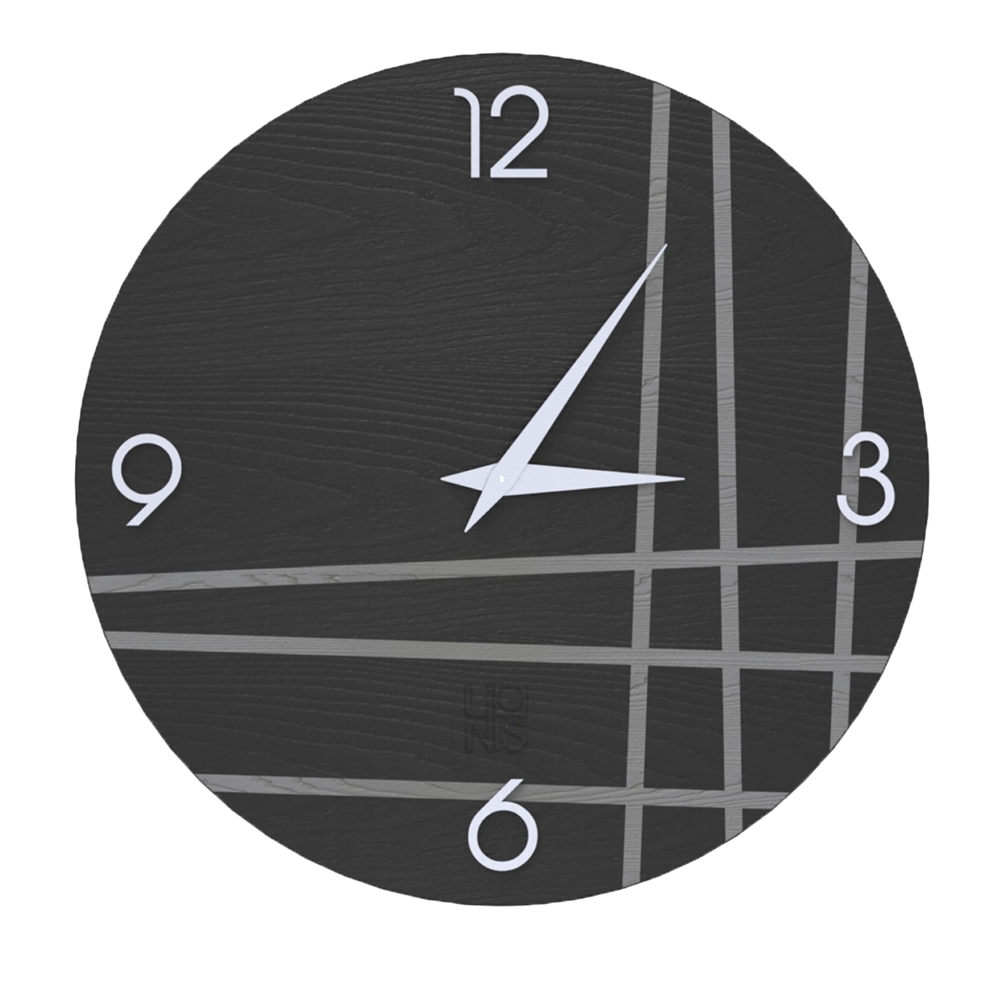 Dolcevita Lines Two Cold Wall Clock - Main view
