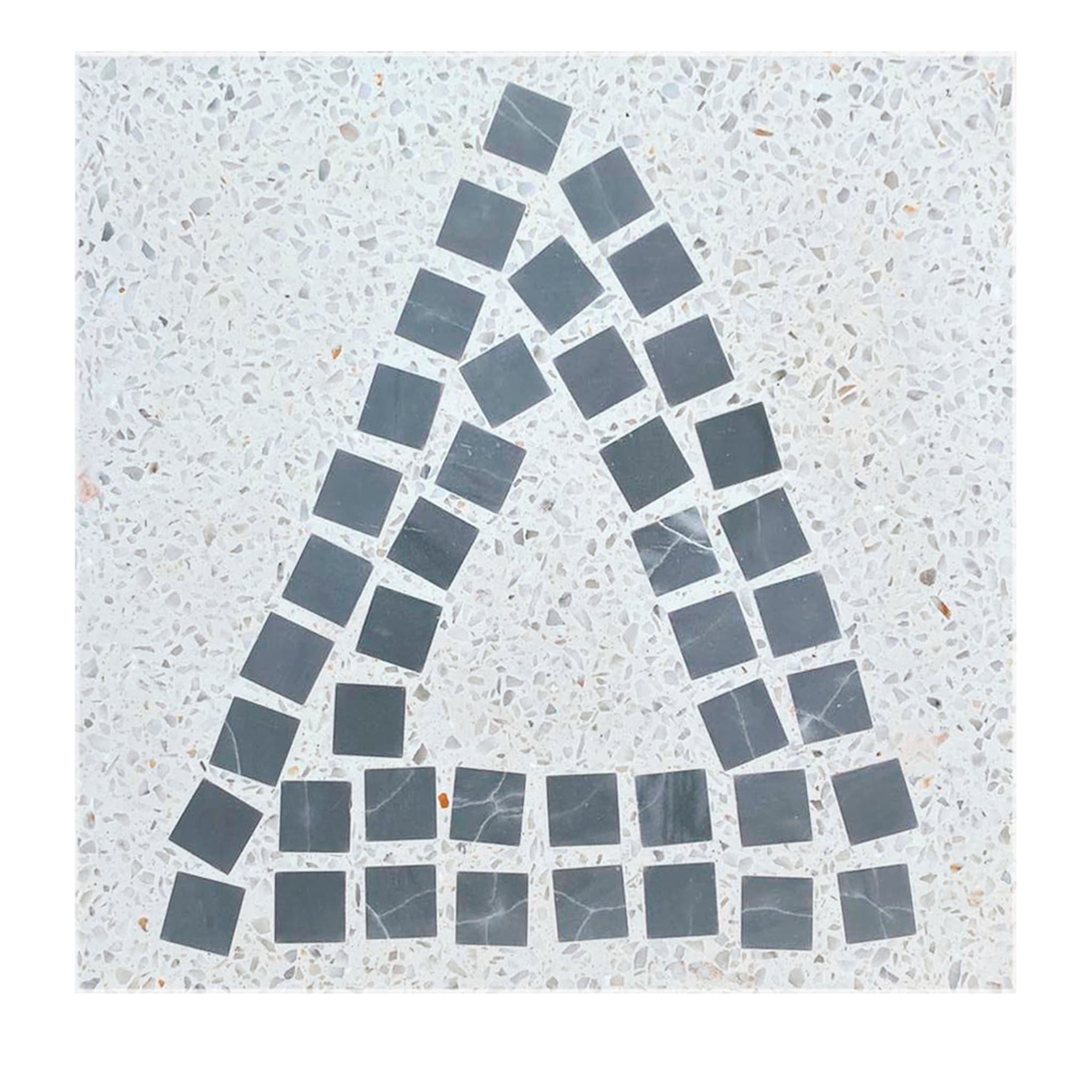 Set of 4 Graniglie - Tiles - Rationalist V - Main view