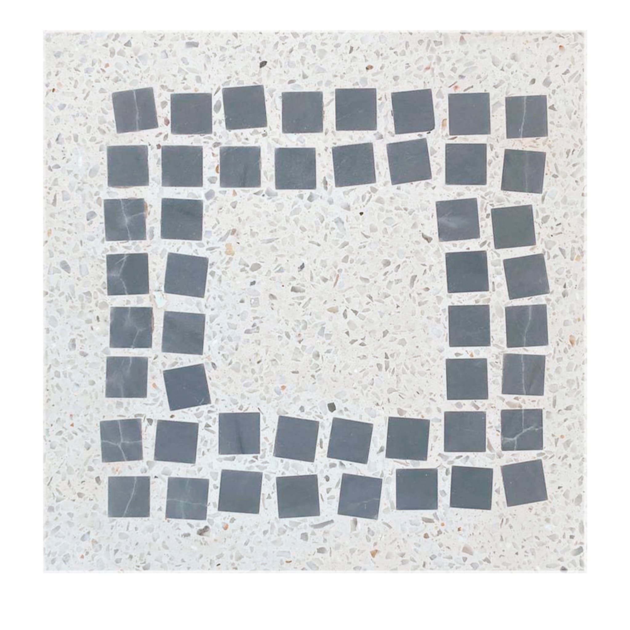 Set of 4 Graniglie -Tiles - Rationalist I - Main view