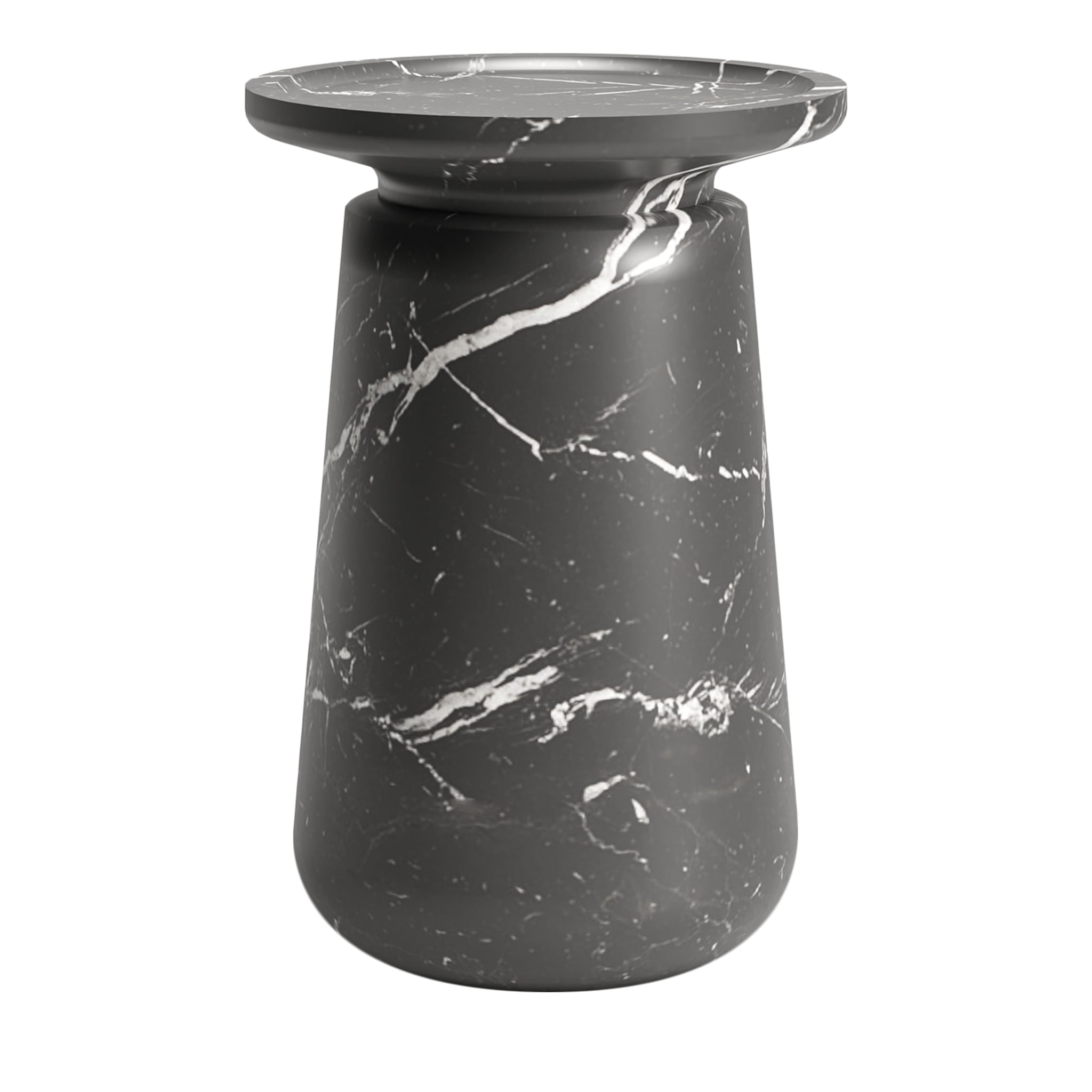 Altana Small in Black Marquinia marble by Ivan Colominas - Main view