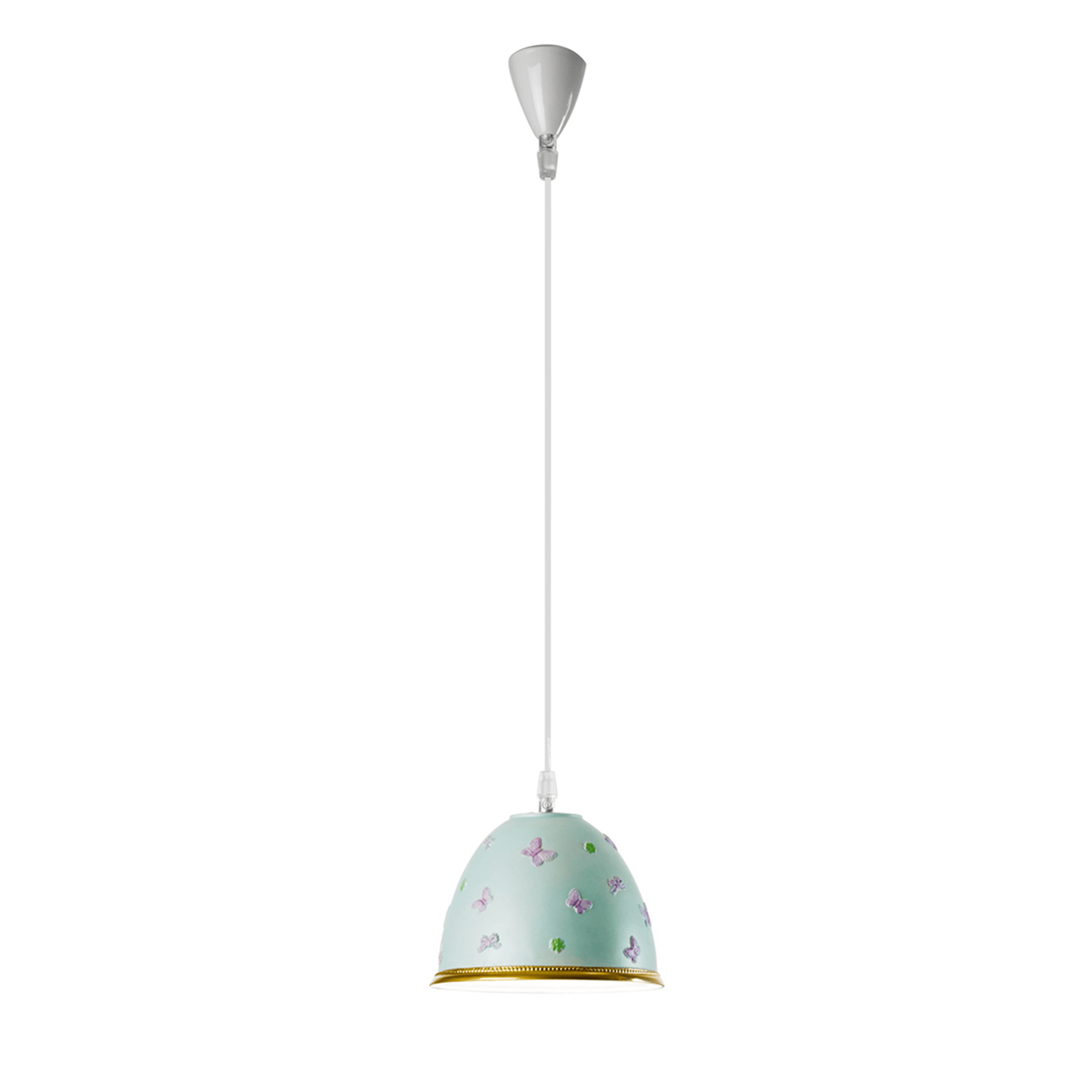 Butterfly Large Light-Blue Pendant Lamp - Main view