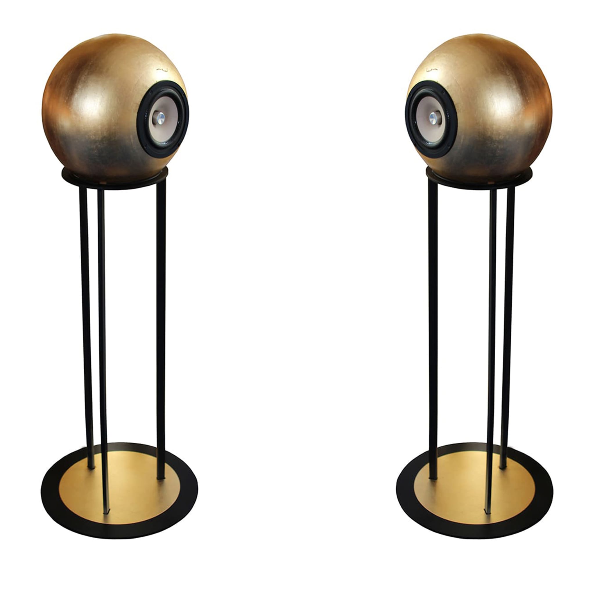 SET OF 2 gold HIGH TALETIA speakers - Main view