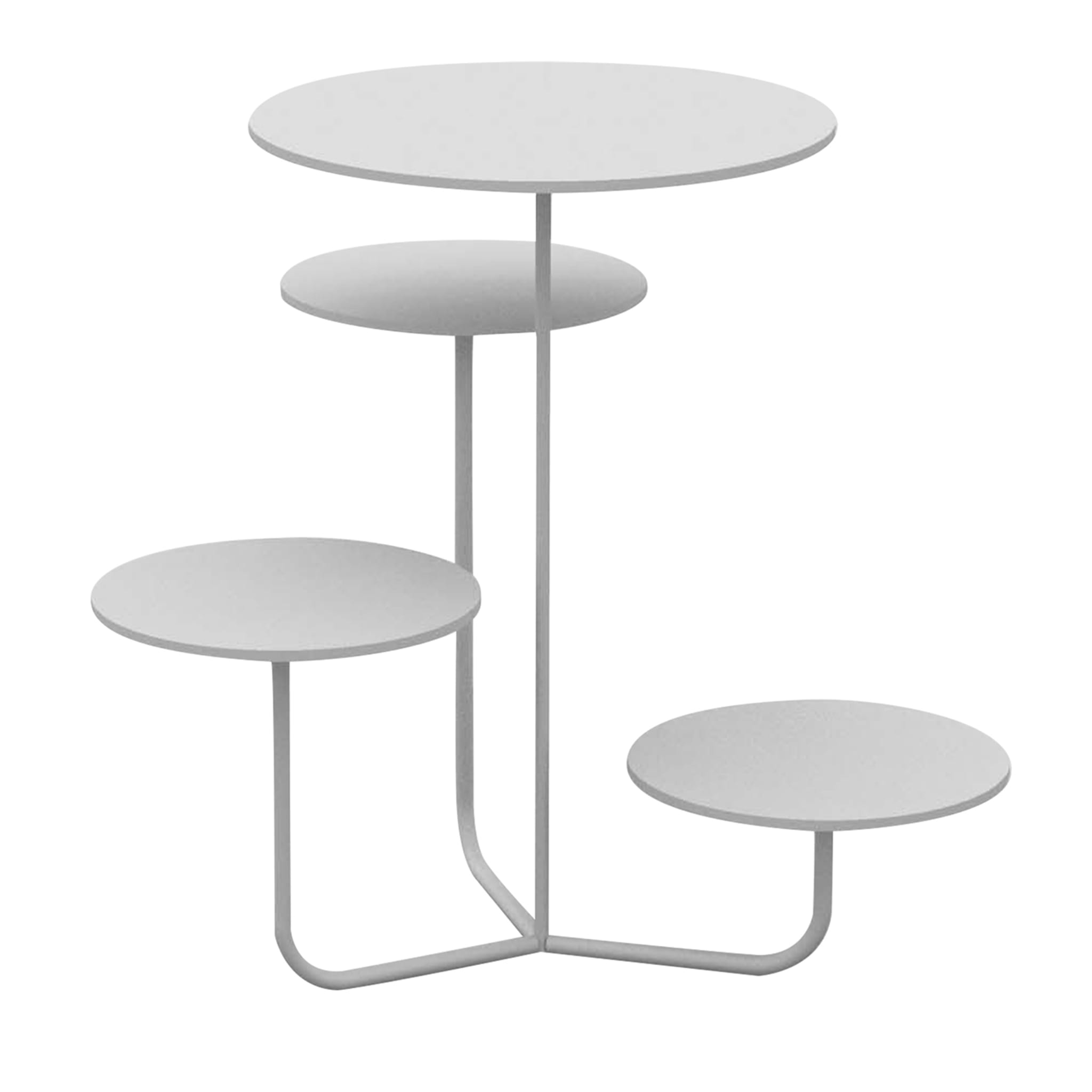 Condiviso 4-Tier White Serving Stand - Main view