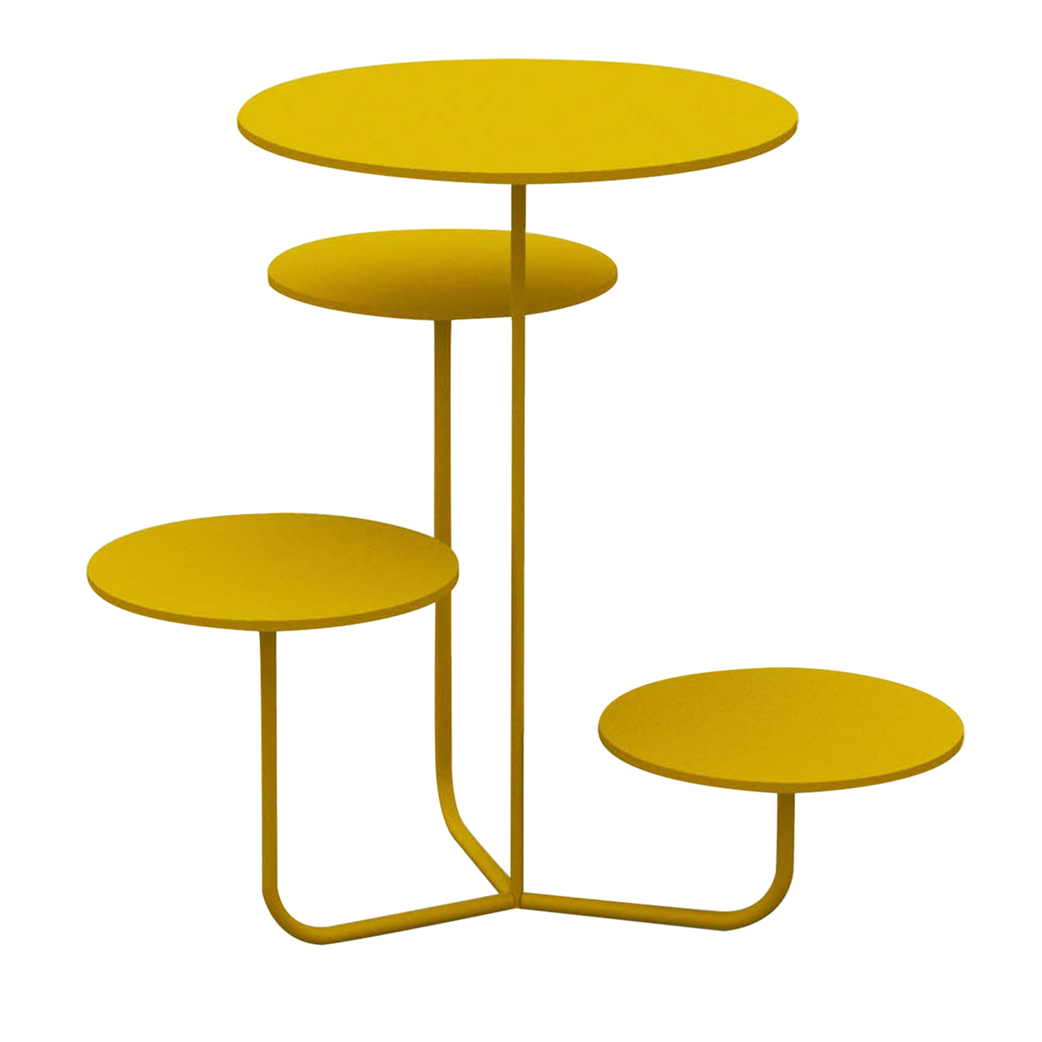 Condiviso 4-Tier Yellow Serving Stand - Main view