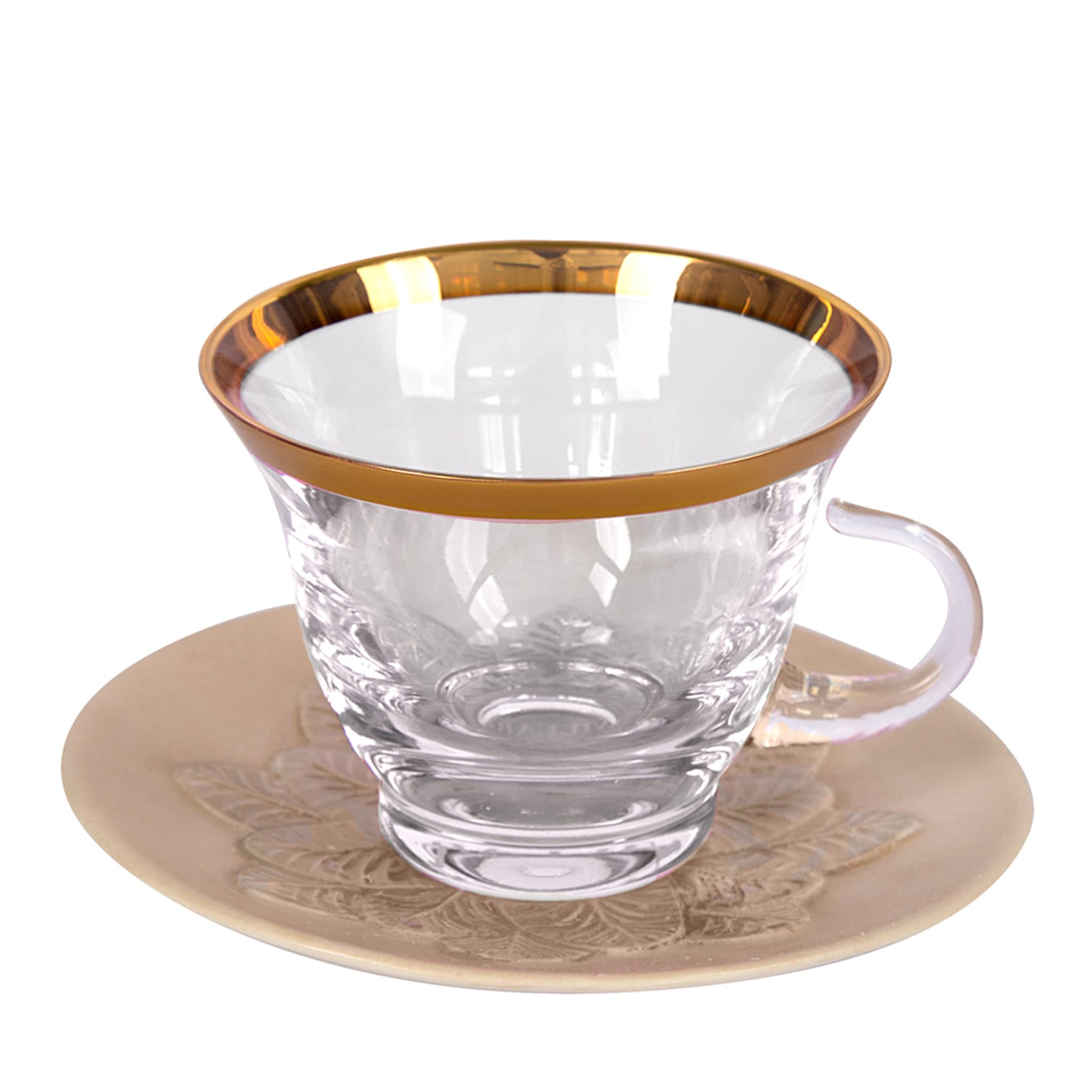  PEACOCK CAPUCCINO CUP - BEIGE - Main view