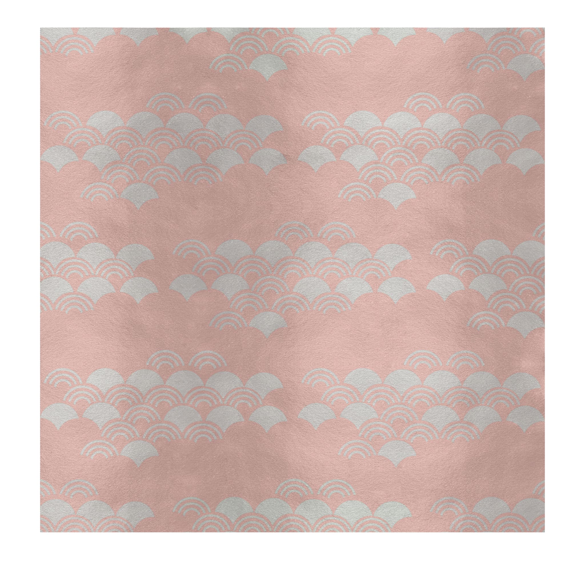 Japanese Pattern Pink Wall Covering - Main view