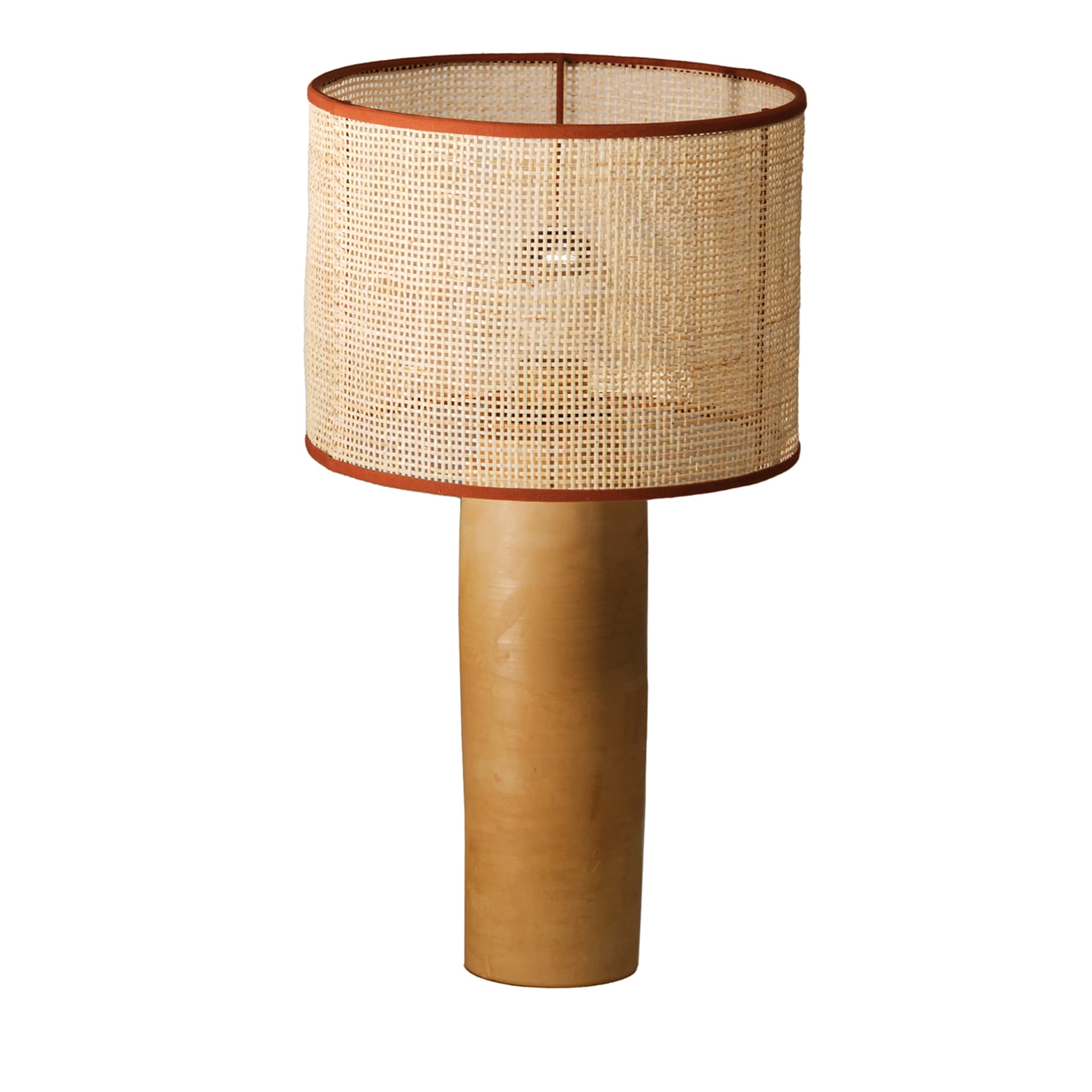 Sonora Rattan Small Table Lamp #1 - Main view