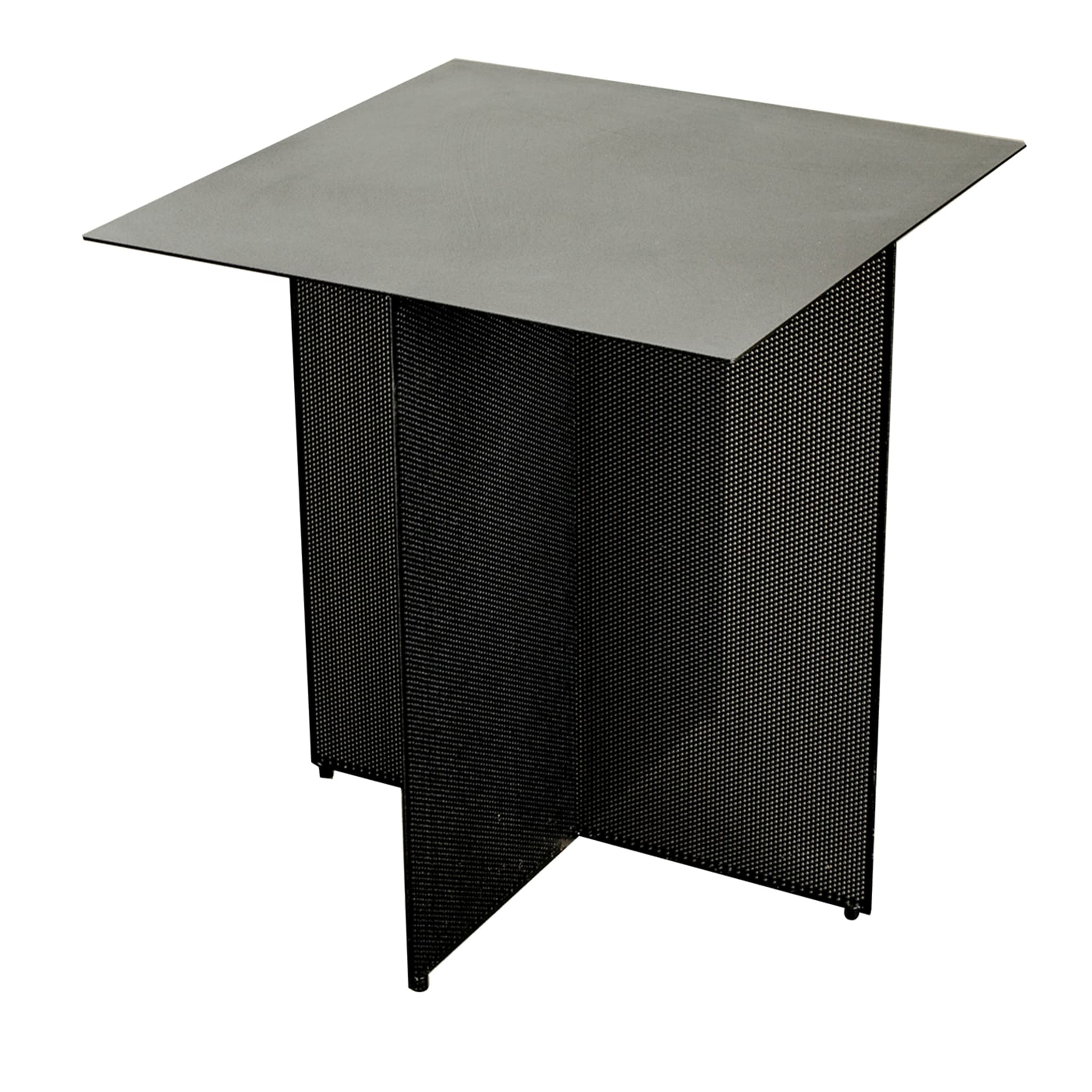 Tavolino quadrato medio nero Sezioni - Vista principale