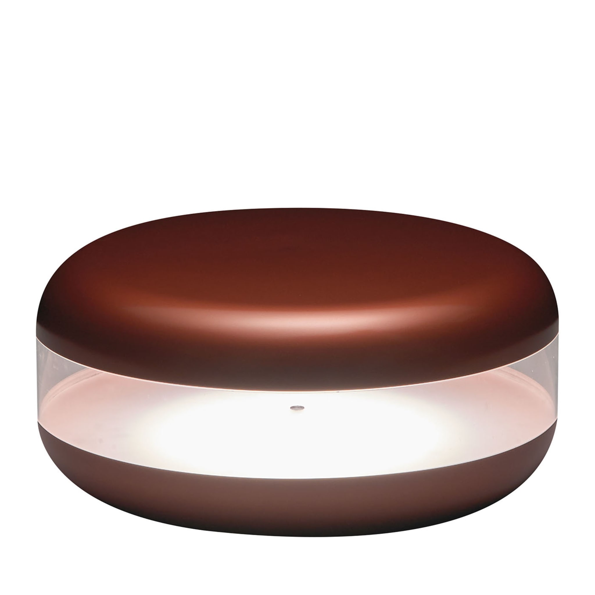 Macaron Red Table Lamp by Parisotto + Formenton - Main view