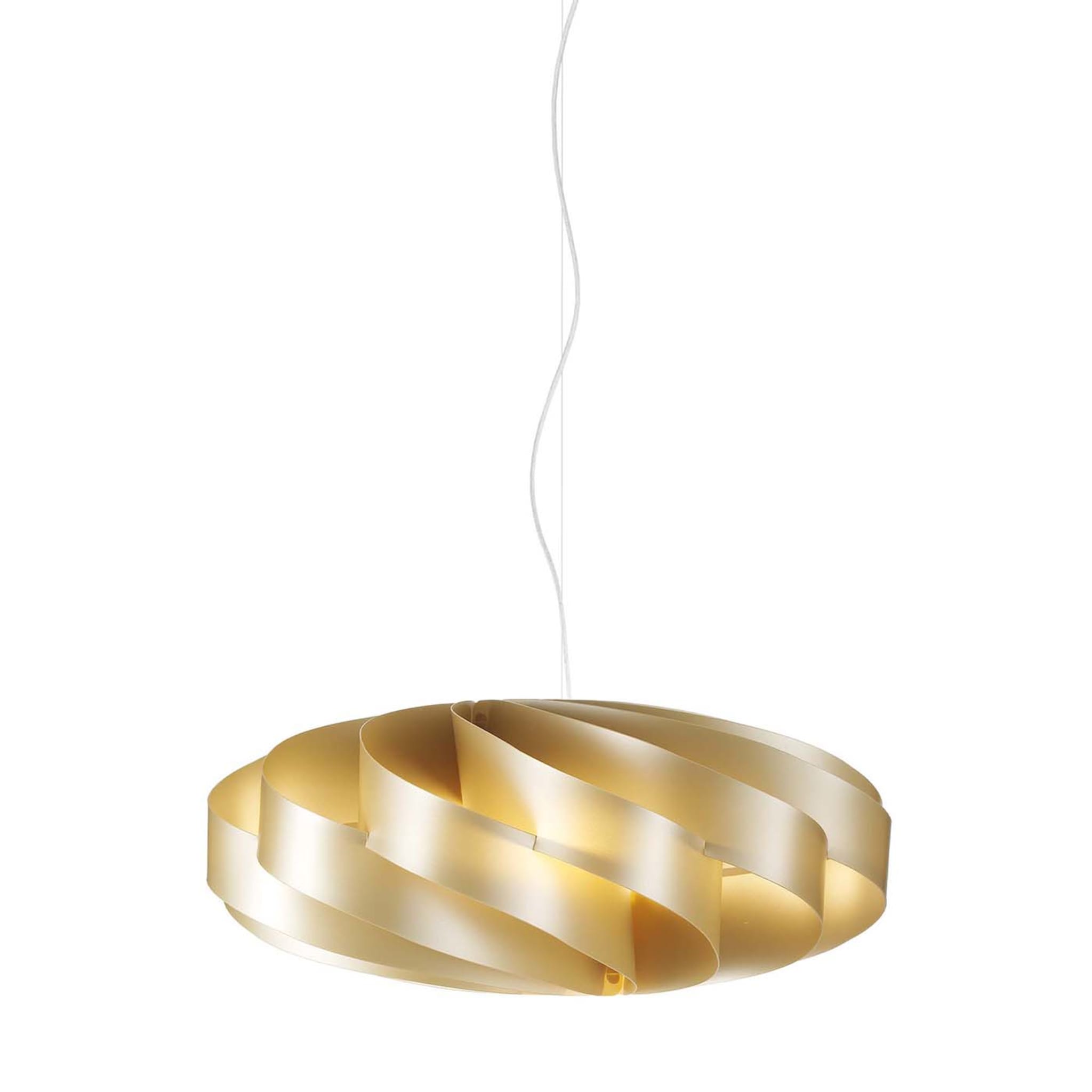 Flat Gold Pendant Lamp - Main view