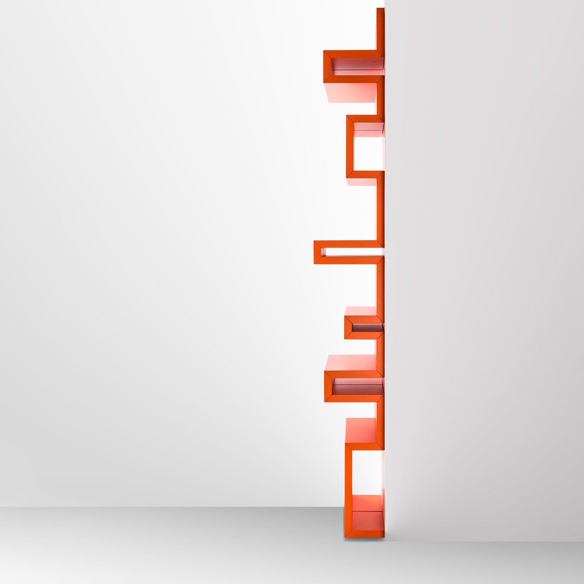 Todo Orange Wall Bookcase by Giulia Contaldo - Alternative view 2