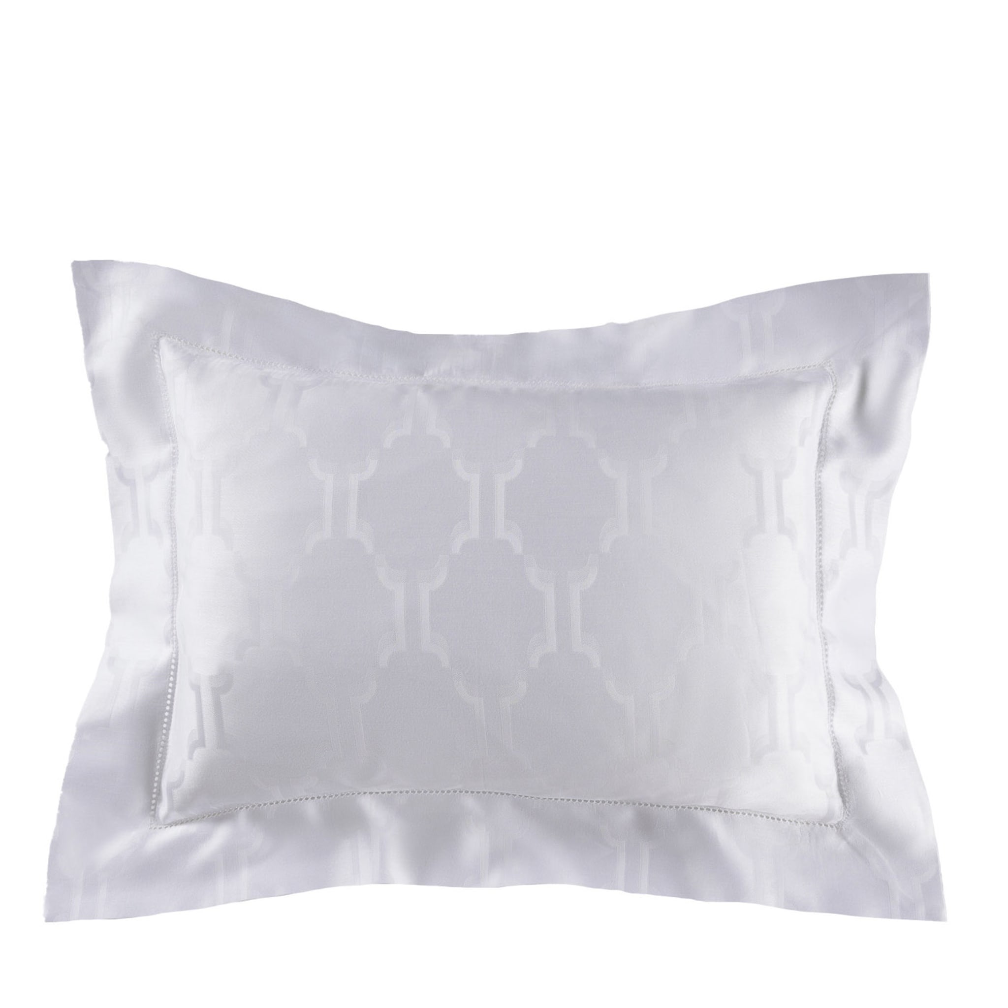 Waldorf Boudoir Rectangular Patterned White Pillowcase - Main view