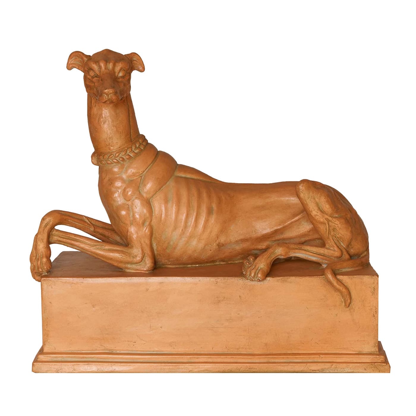 Greyhound Statuette - Ceramiche Ceccarelli